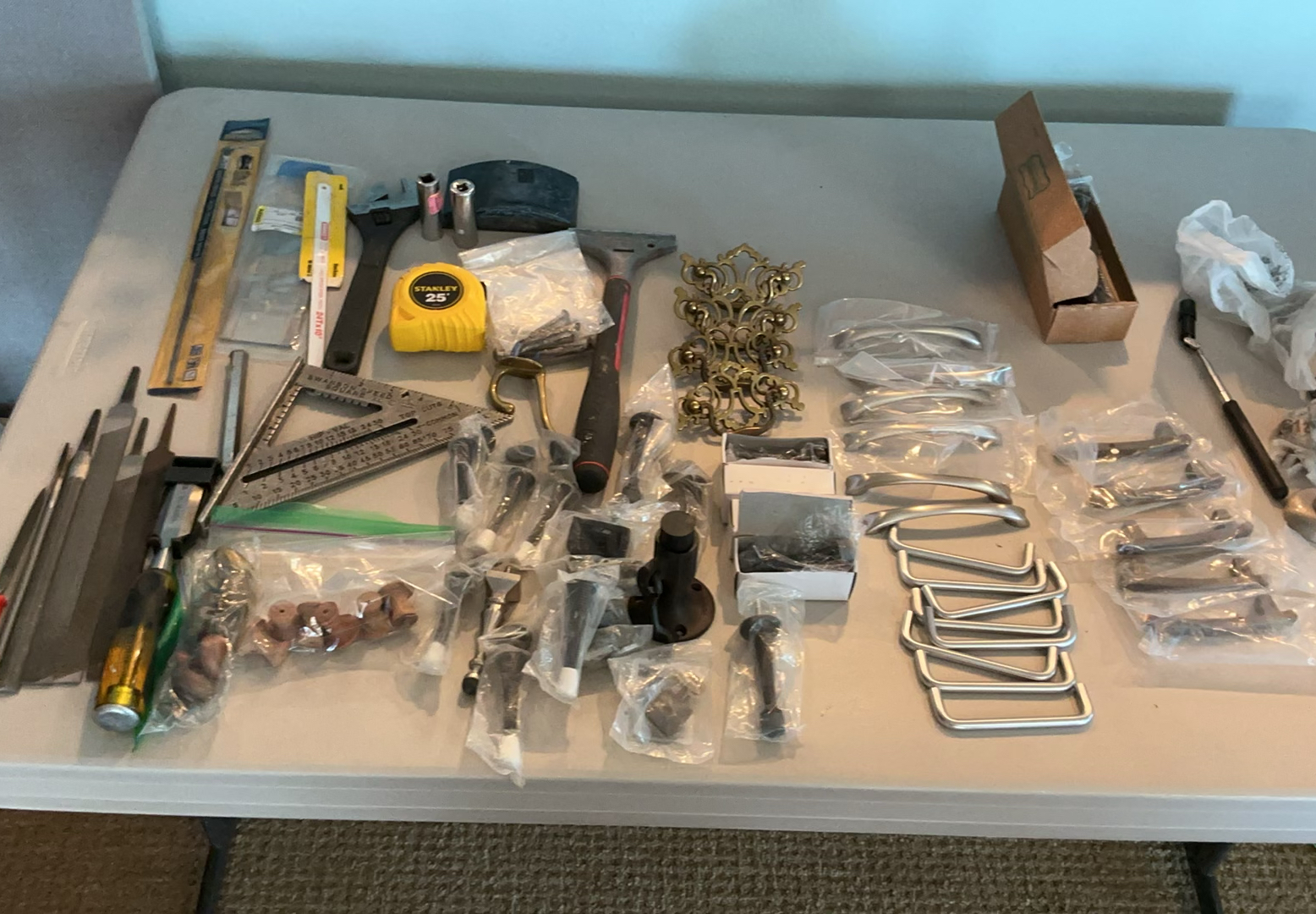 Assorted hardware and hand tools - image 1 of 8