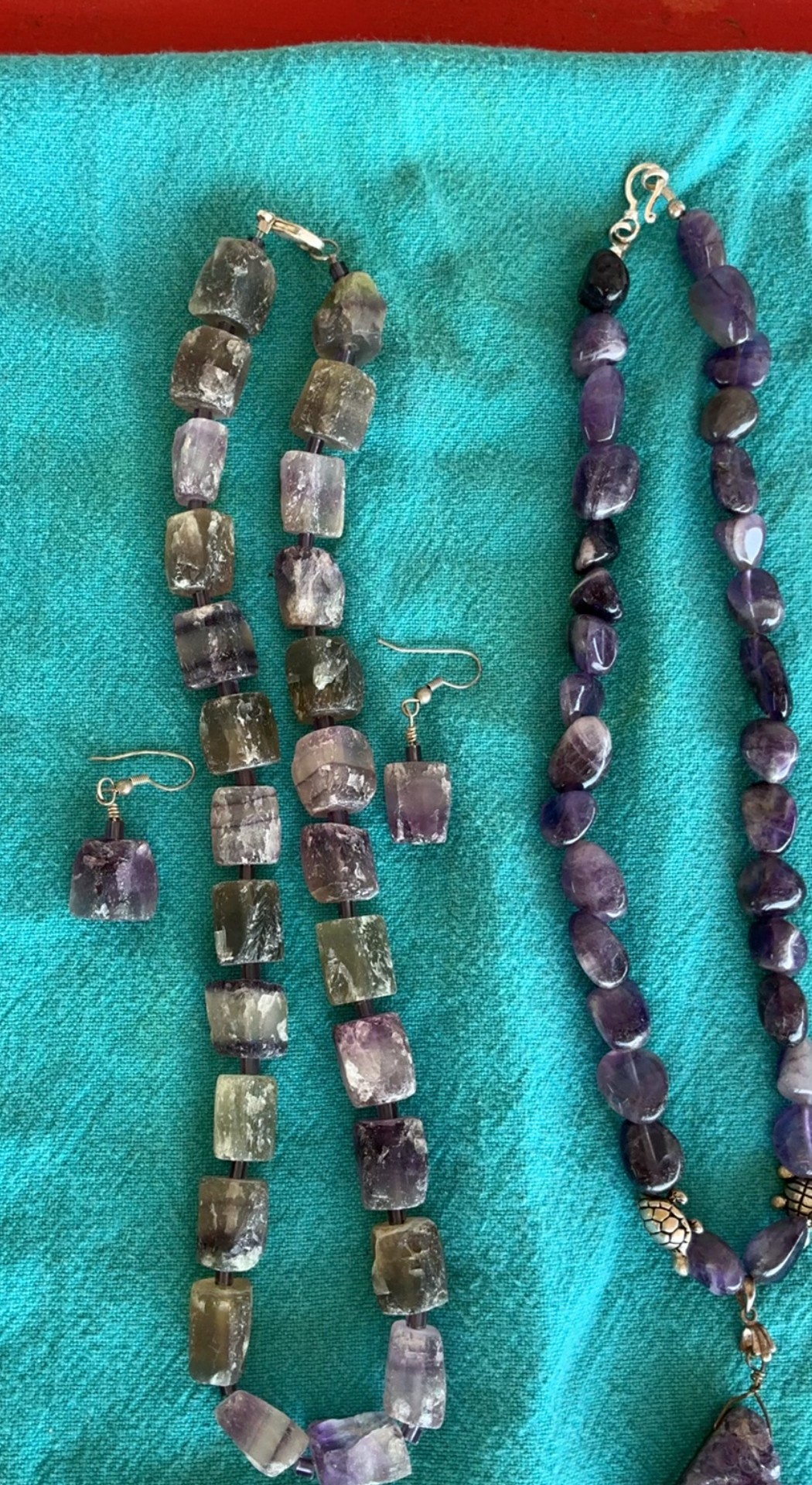 Amethyst and gemstone bead jewelry collection - image 2 of 5