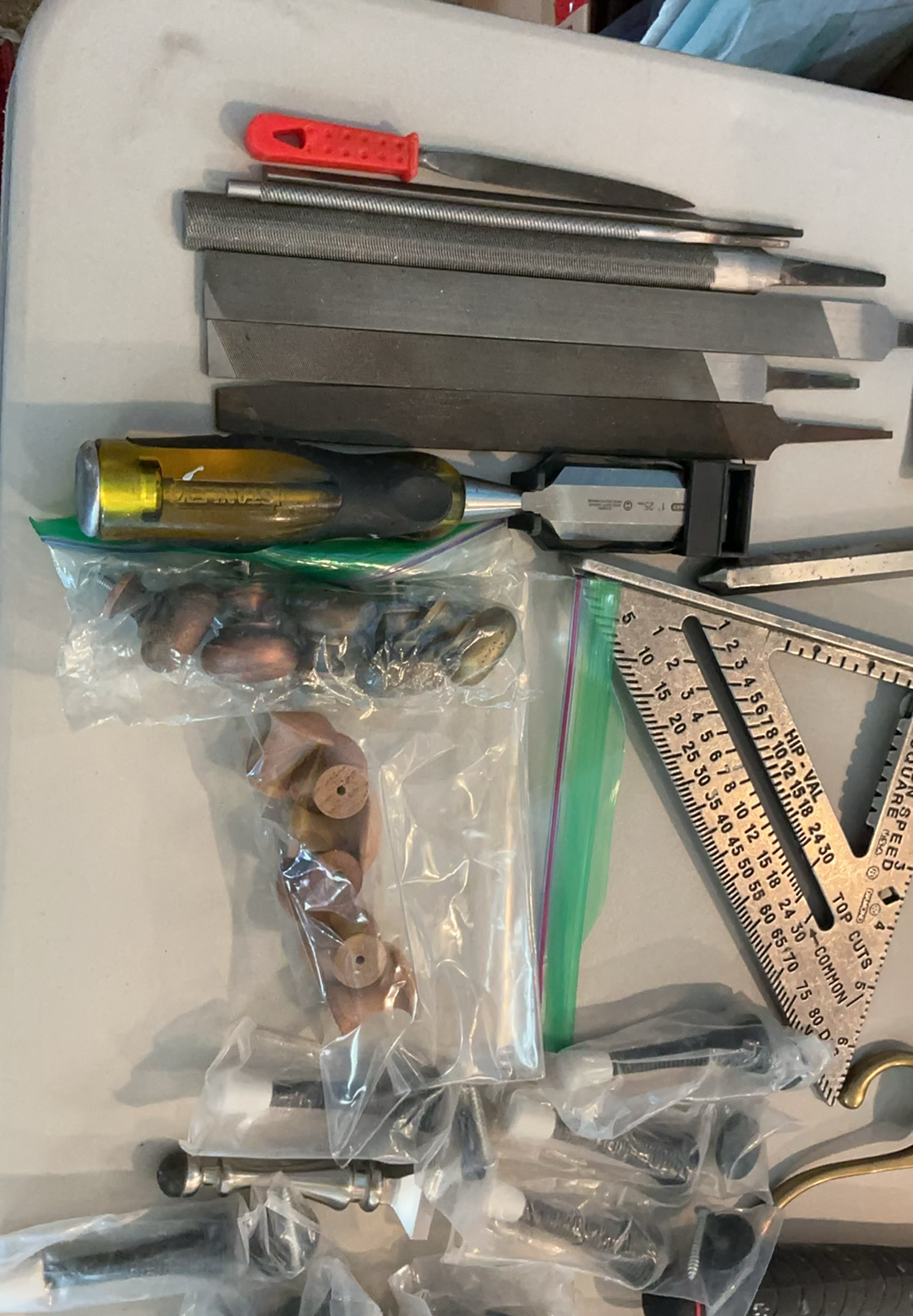 Assorted hardware and hand tools - image 2 of 8