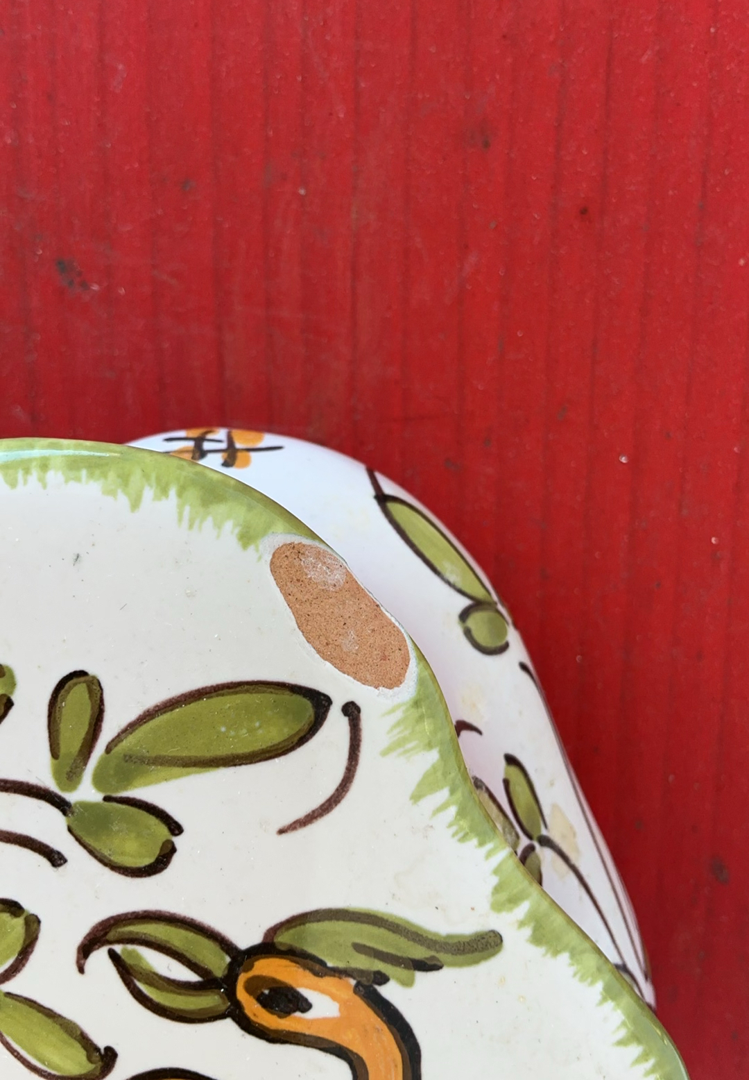 Italian Hand Painted Pottery - image 7 of 9