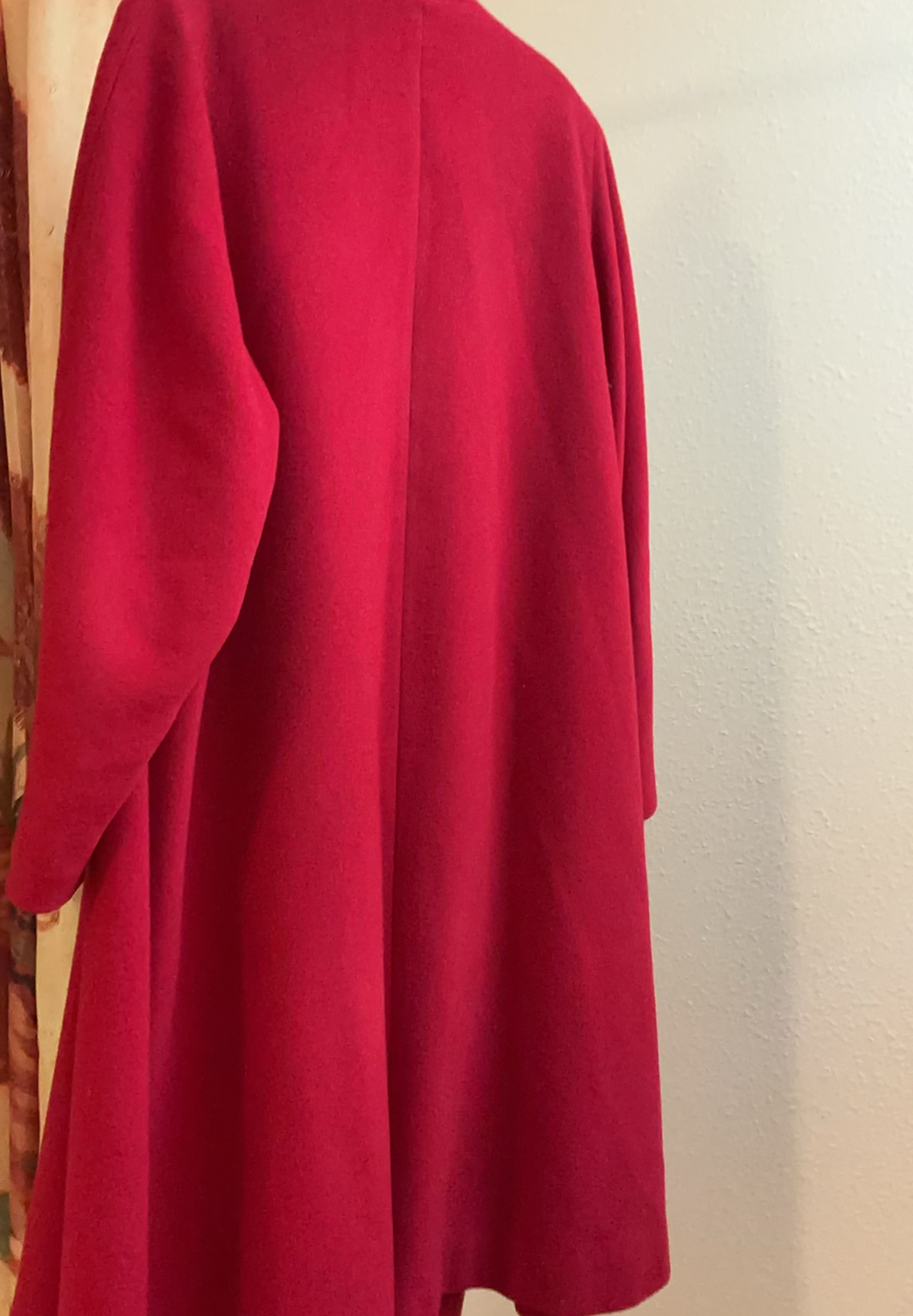 Women’s Red Cashmere Coat - image 2 of 5