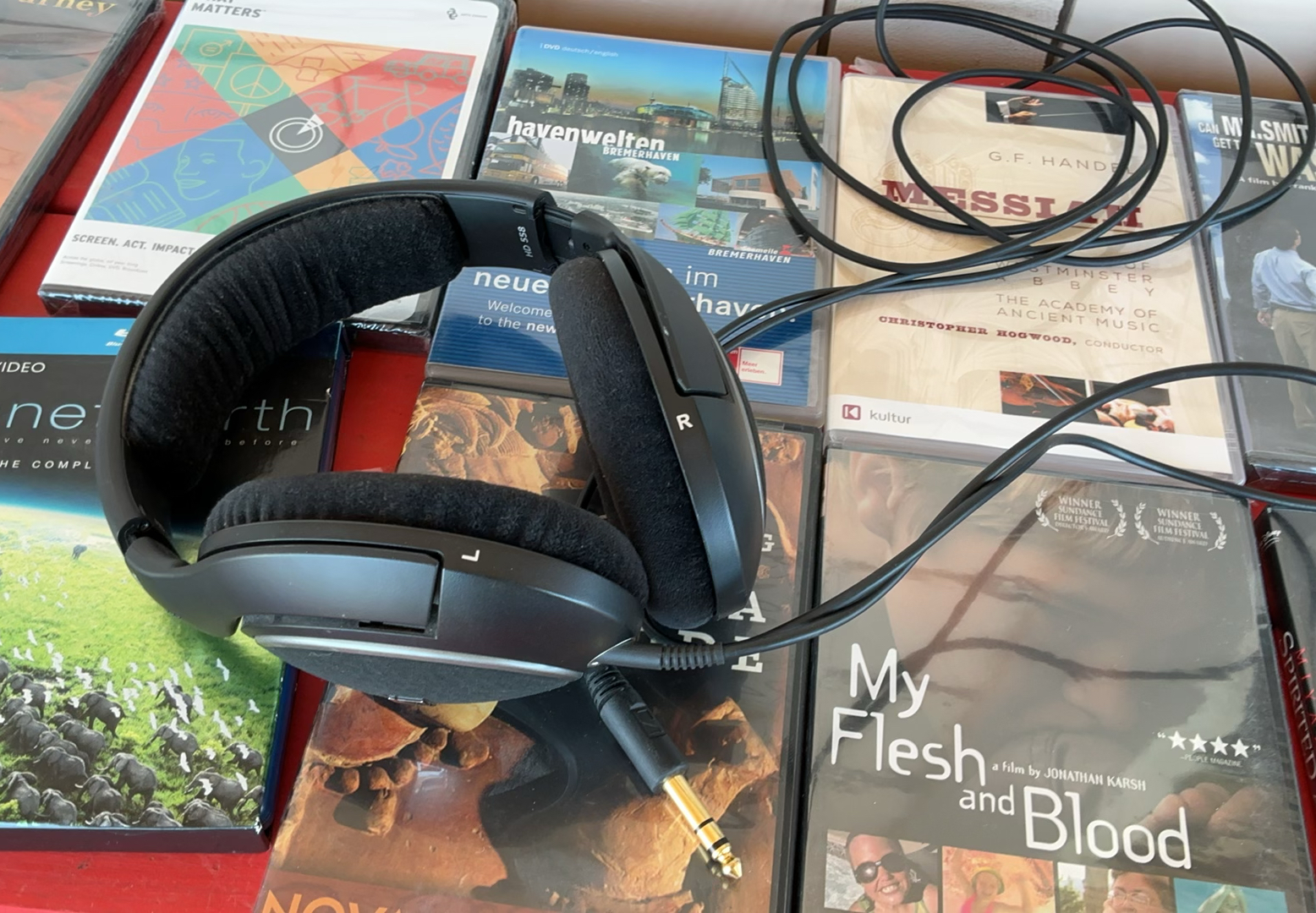 Sennheiser Headphones, DVD’s - image 3 of 5