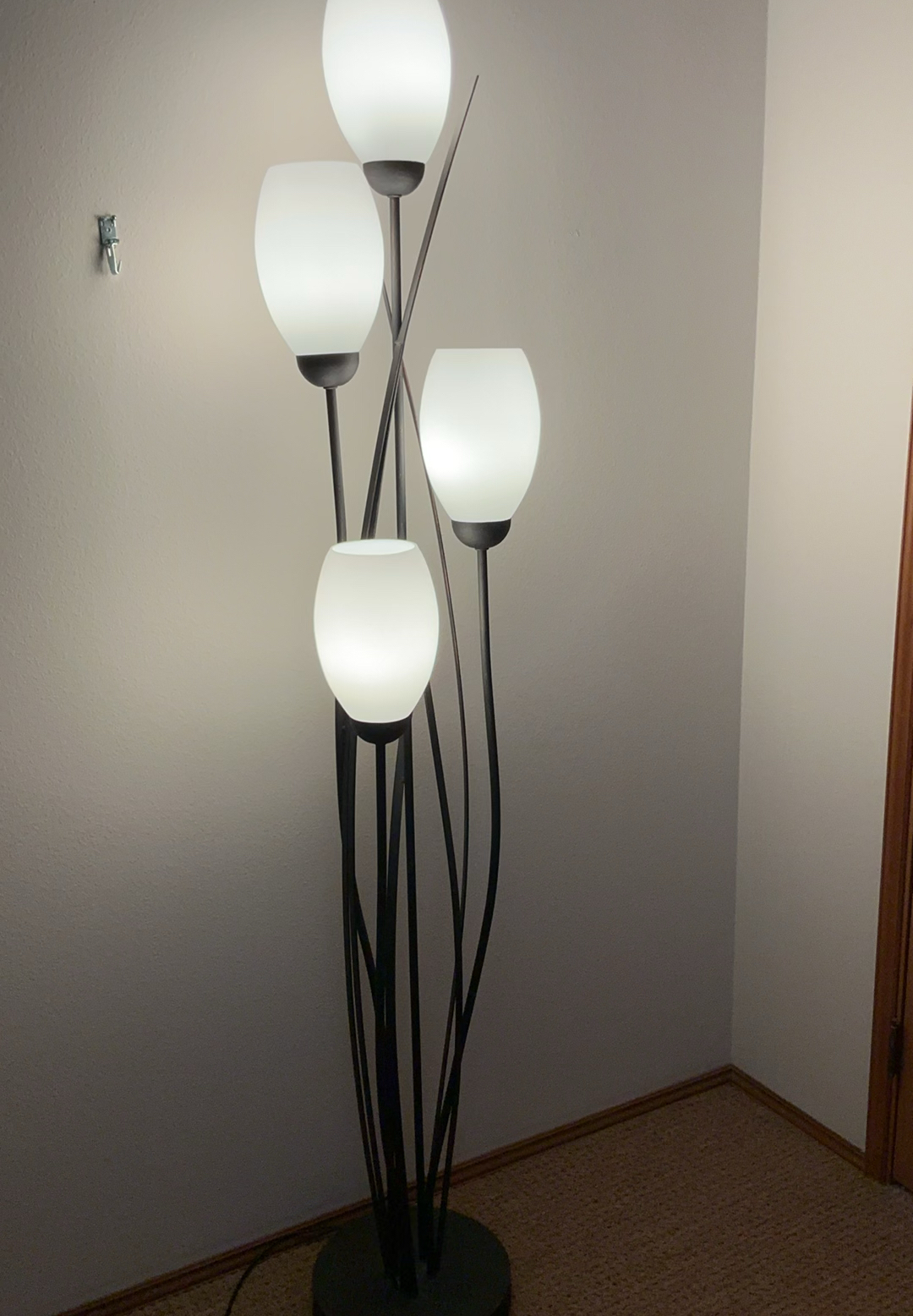 Black Cat Tails Floor Lamp - image 1 of 5