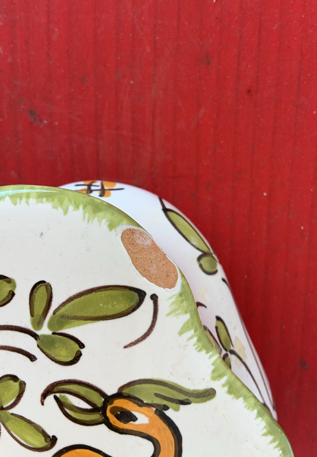 Italian Hand Painted Pottery - image 6 of 9