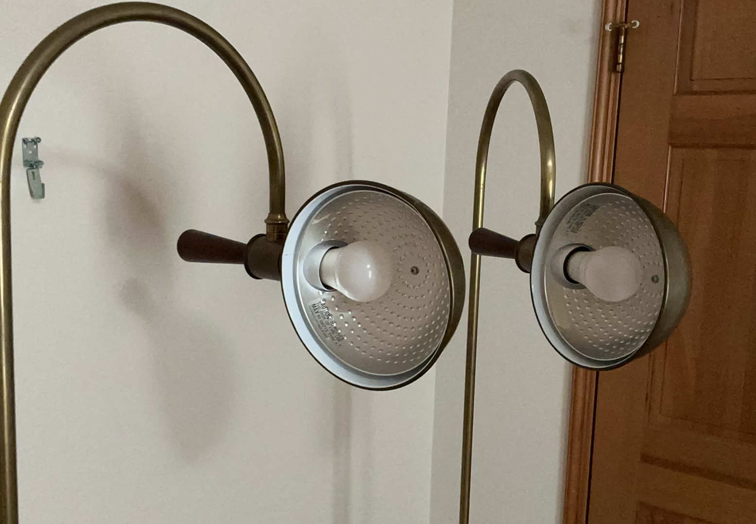 Two Bronze Finish Floor lamps - image 4 of 4