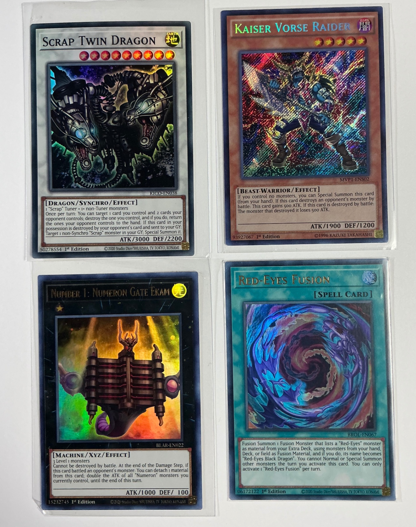 30 Holographic 1st Edition Yu-Gi-Oh Cards