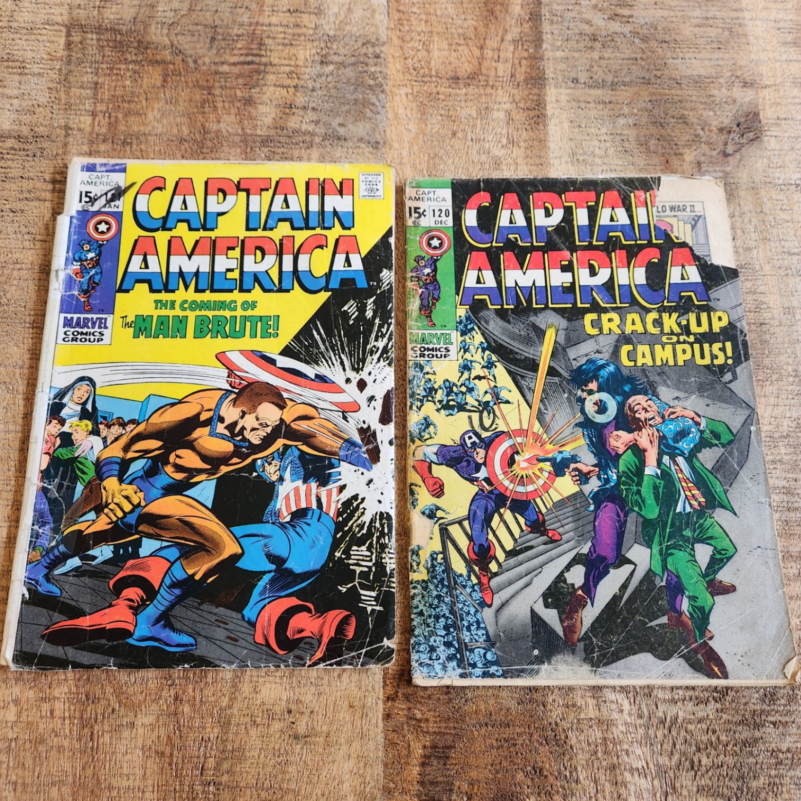 Captain America #120 121 - image 1 of 3