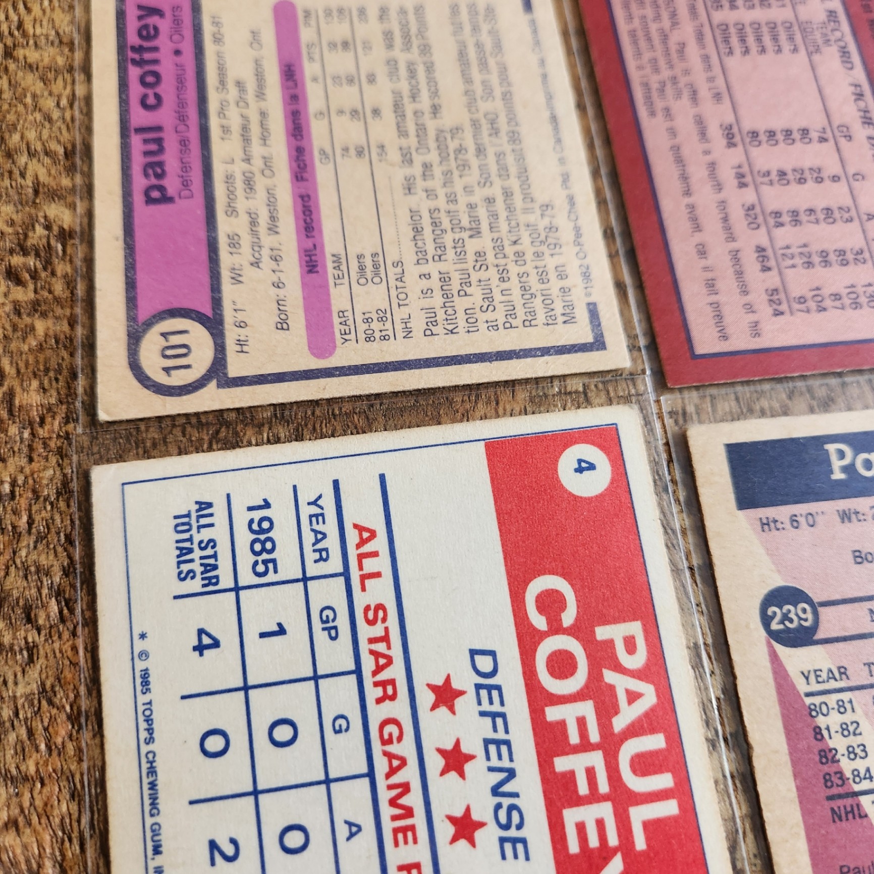 Paul Coffey Hockey Cards x4 - image 4 of 4