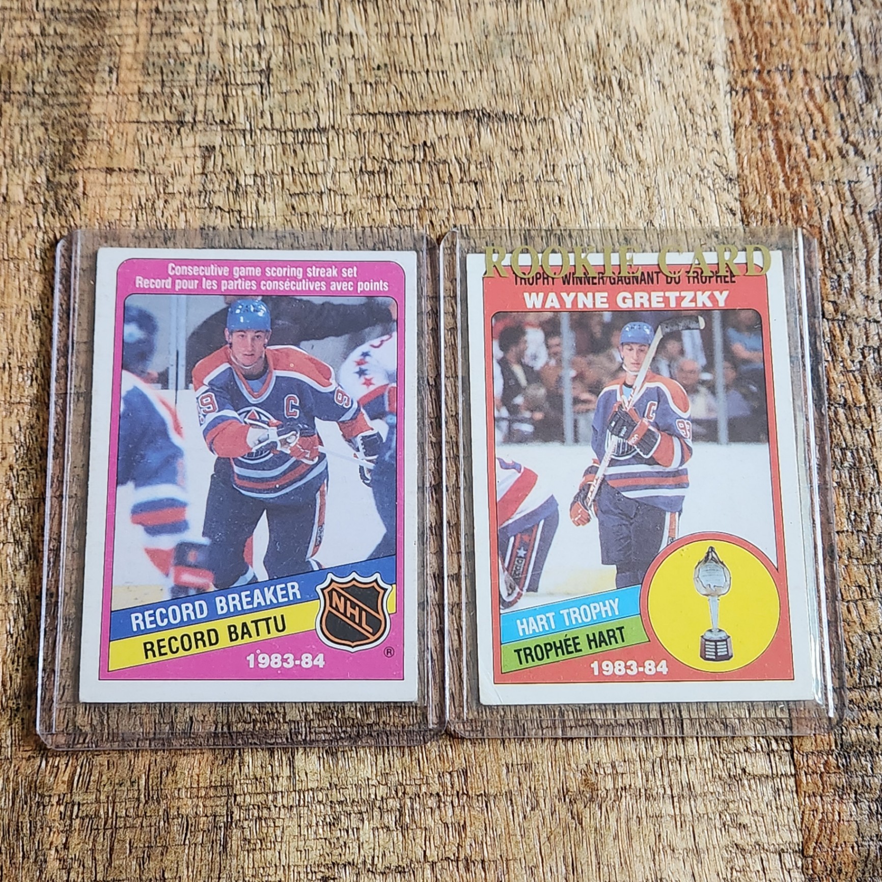 1983-84 Hockey Cards x 2 - image 1 of 4