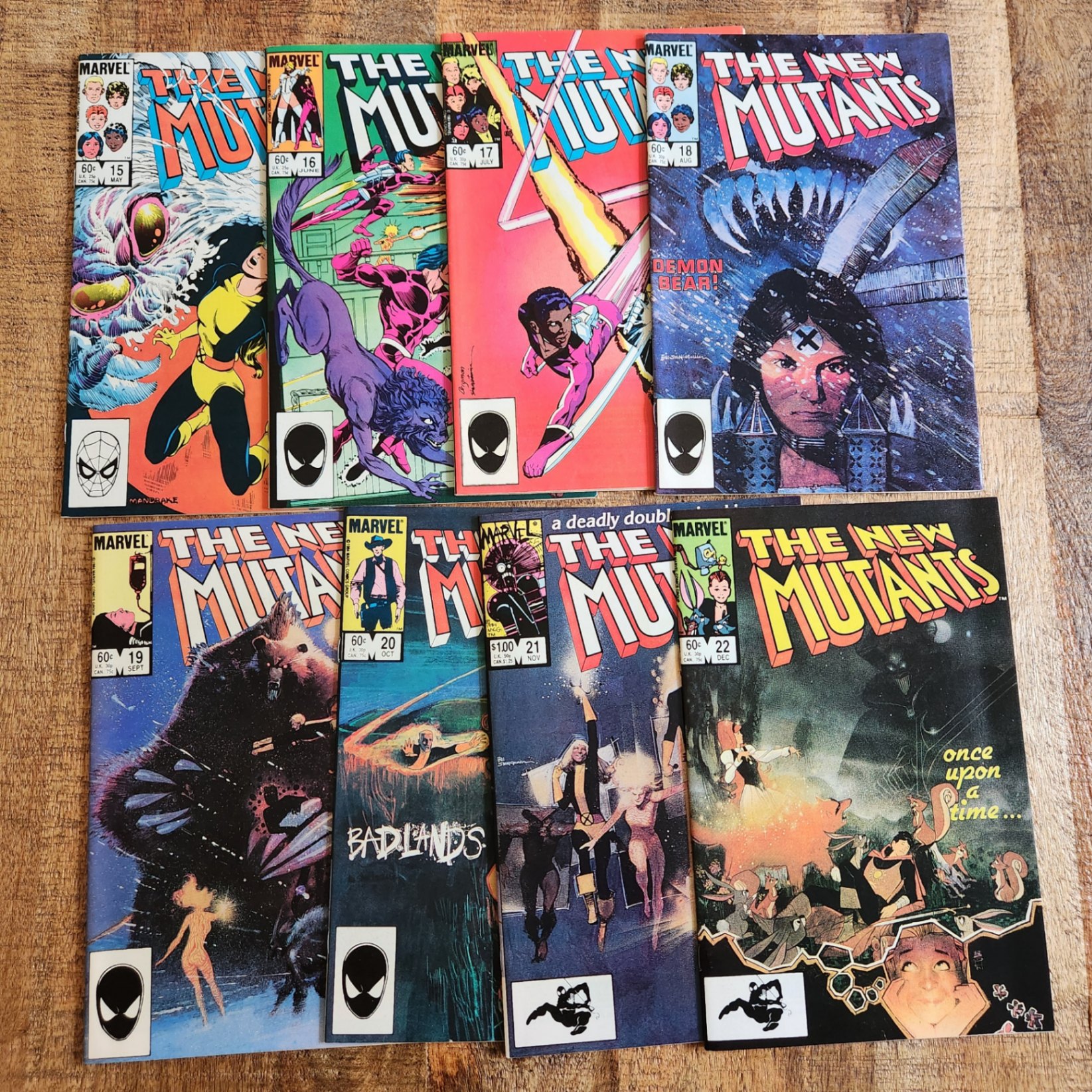 New Mutants #15-22 - image 1 of 4