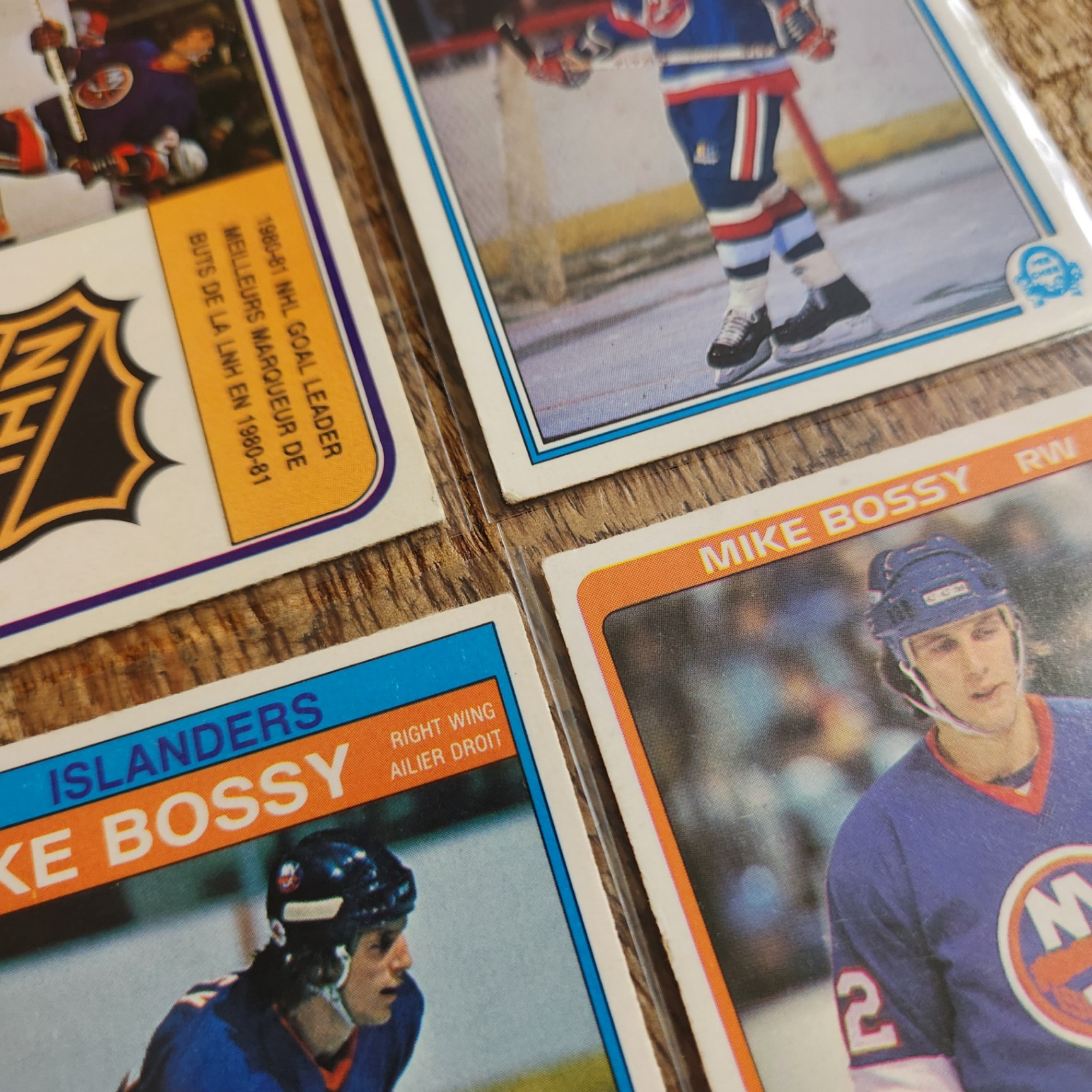 Mike Bossy Hockey Cards x 6 - image 3 of 6