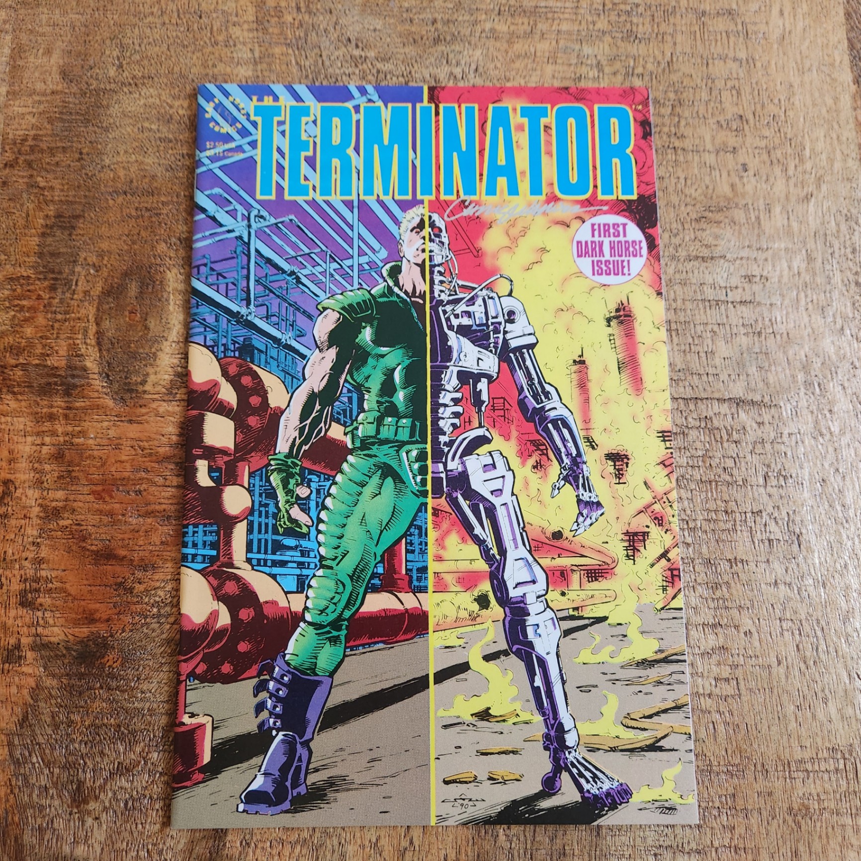 Terminator #1 SIGNED Chris Warner - image 1 of 4