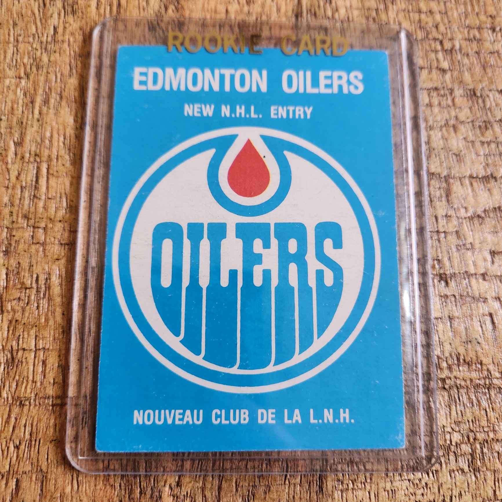 Edmonton Oilers NHL Entry Card - image 1 of 3