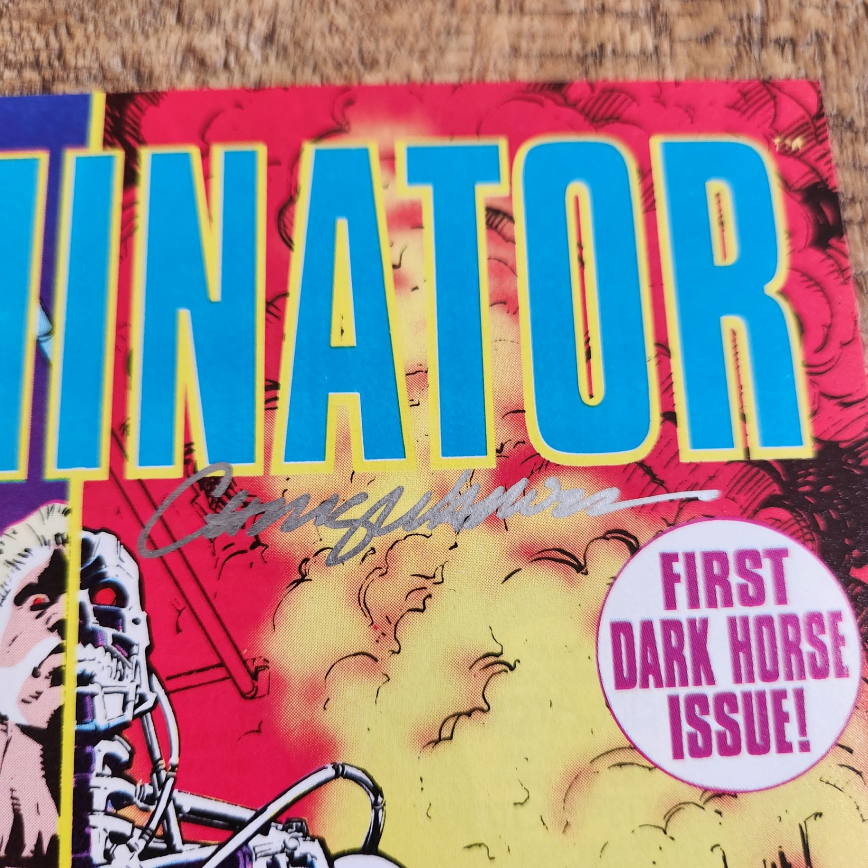 Terminator #1 SIGNED Chris Warner - image 2 of 4