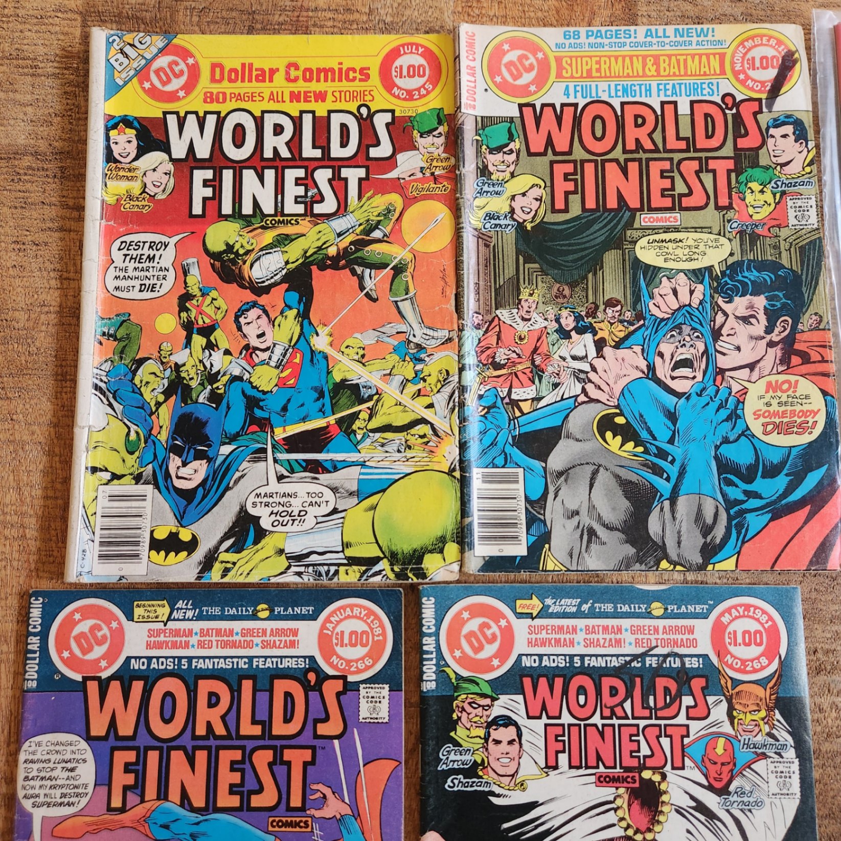 World's Finest #245 253 260 266 268 283 284 - image 2 of 4