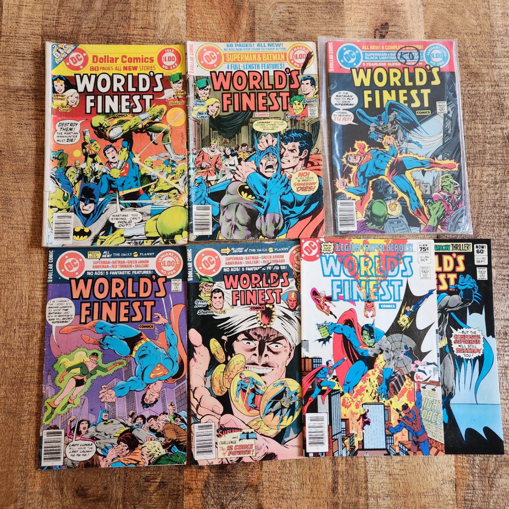 World's Finest #245 253 260 266 268 283 284 - image 1 of 4