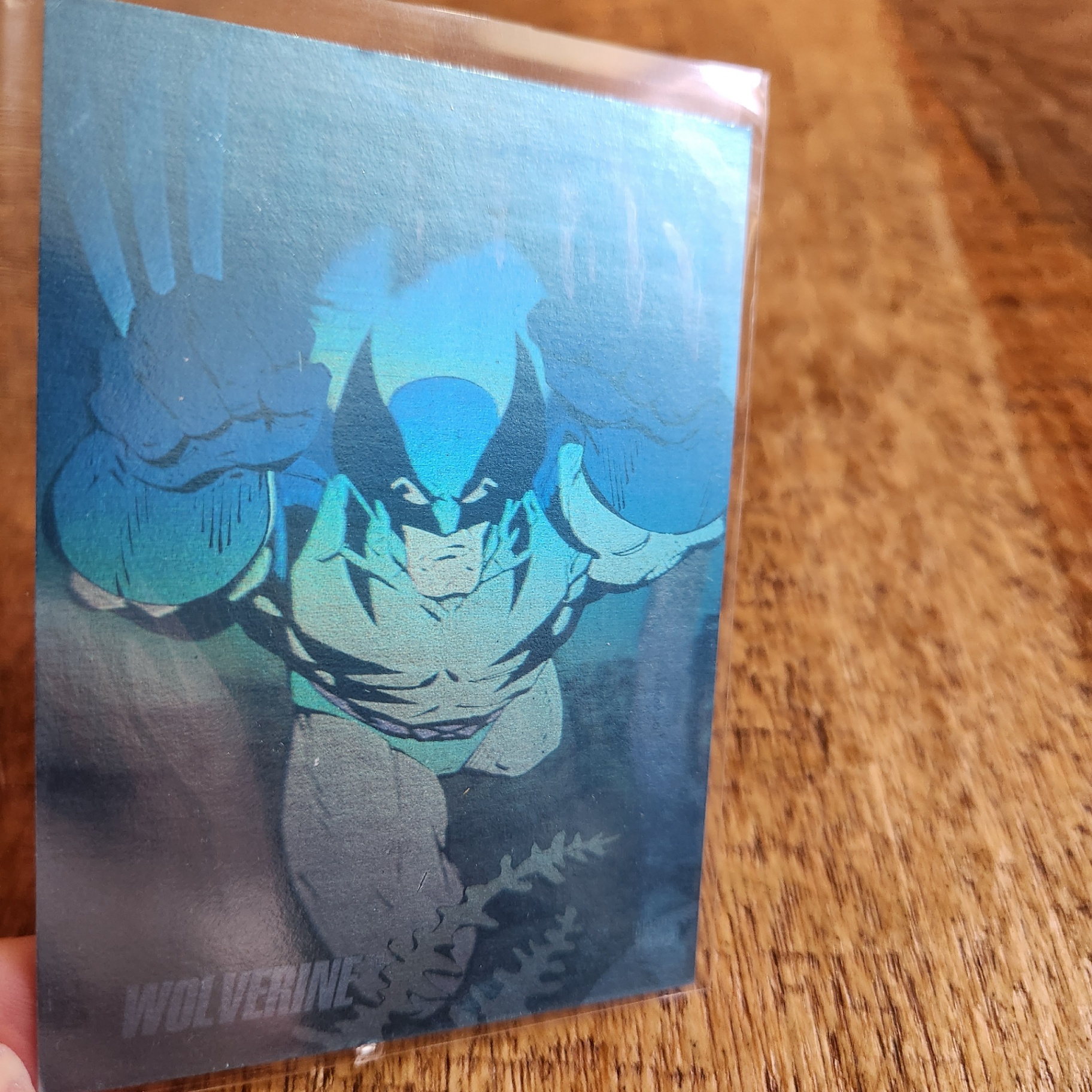 1992 Impel Wolverine Holo Card H-3 - image 1 of 2