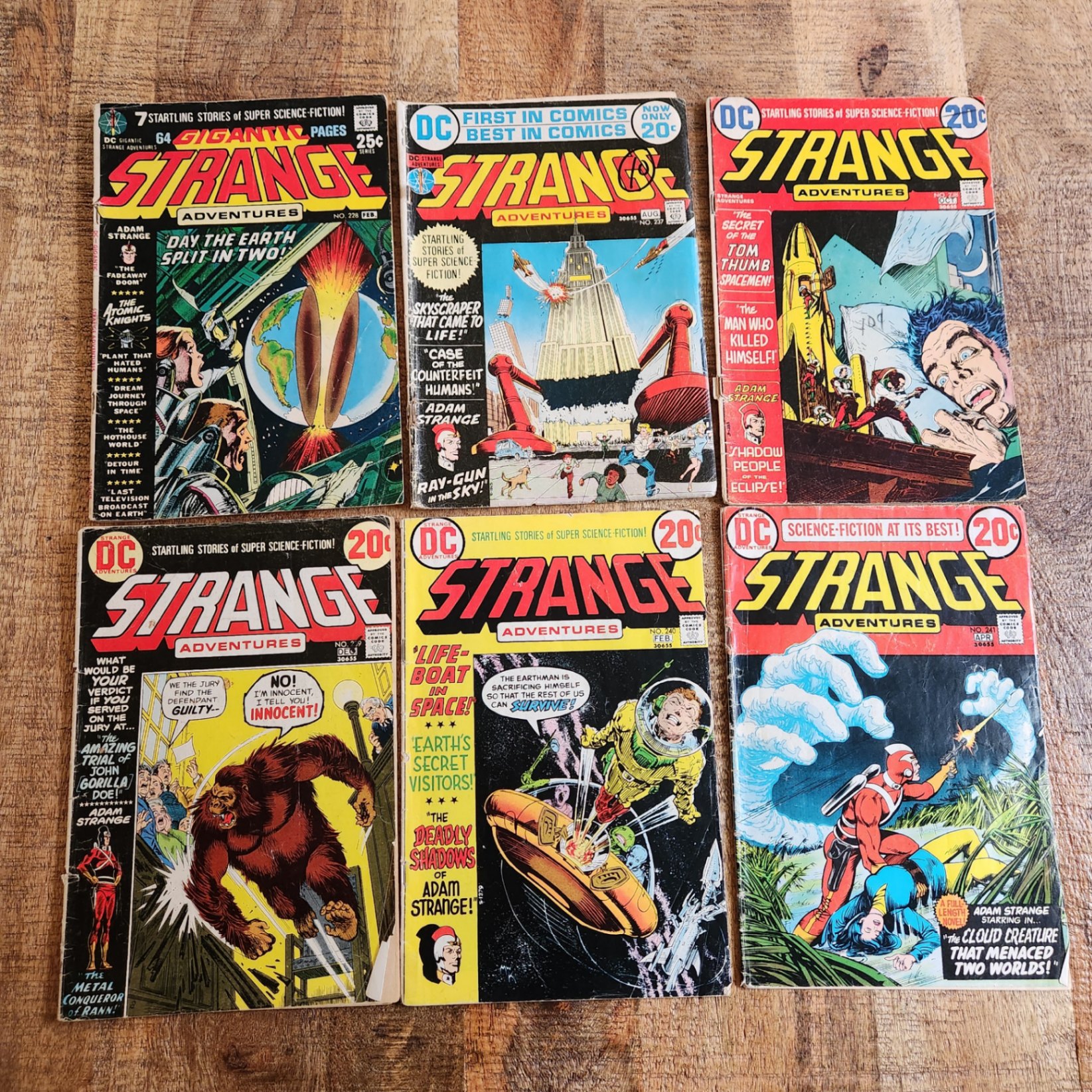 Strange Adventures #228 237-241 - image 1 of 4