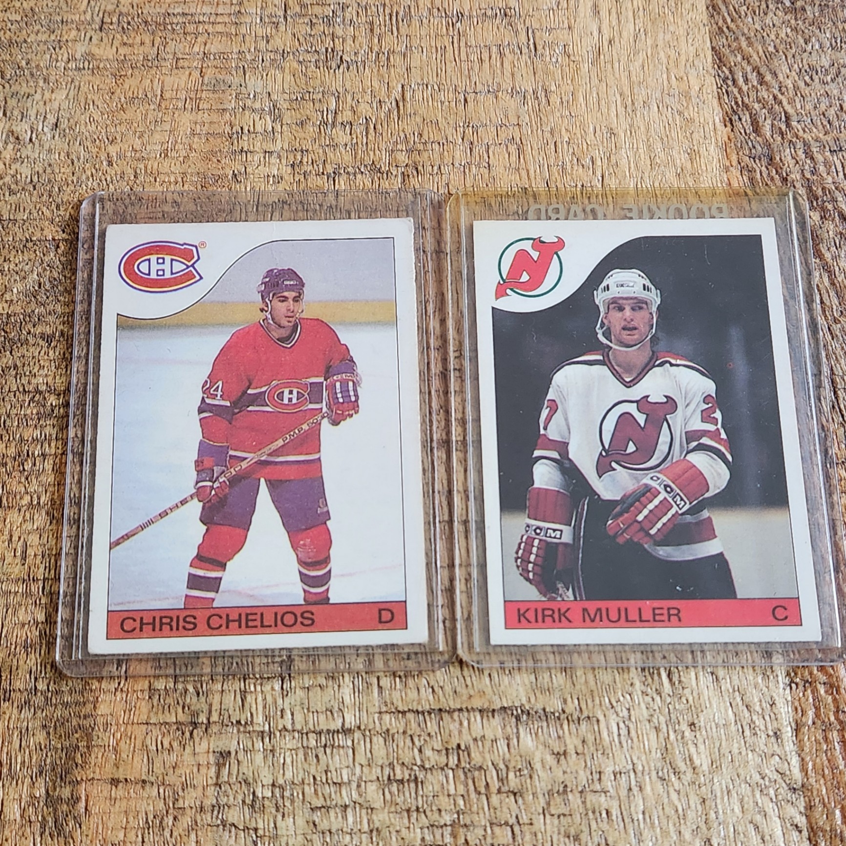 Muller / Chelios Rookie Cards - image 1 of 4