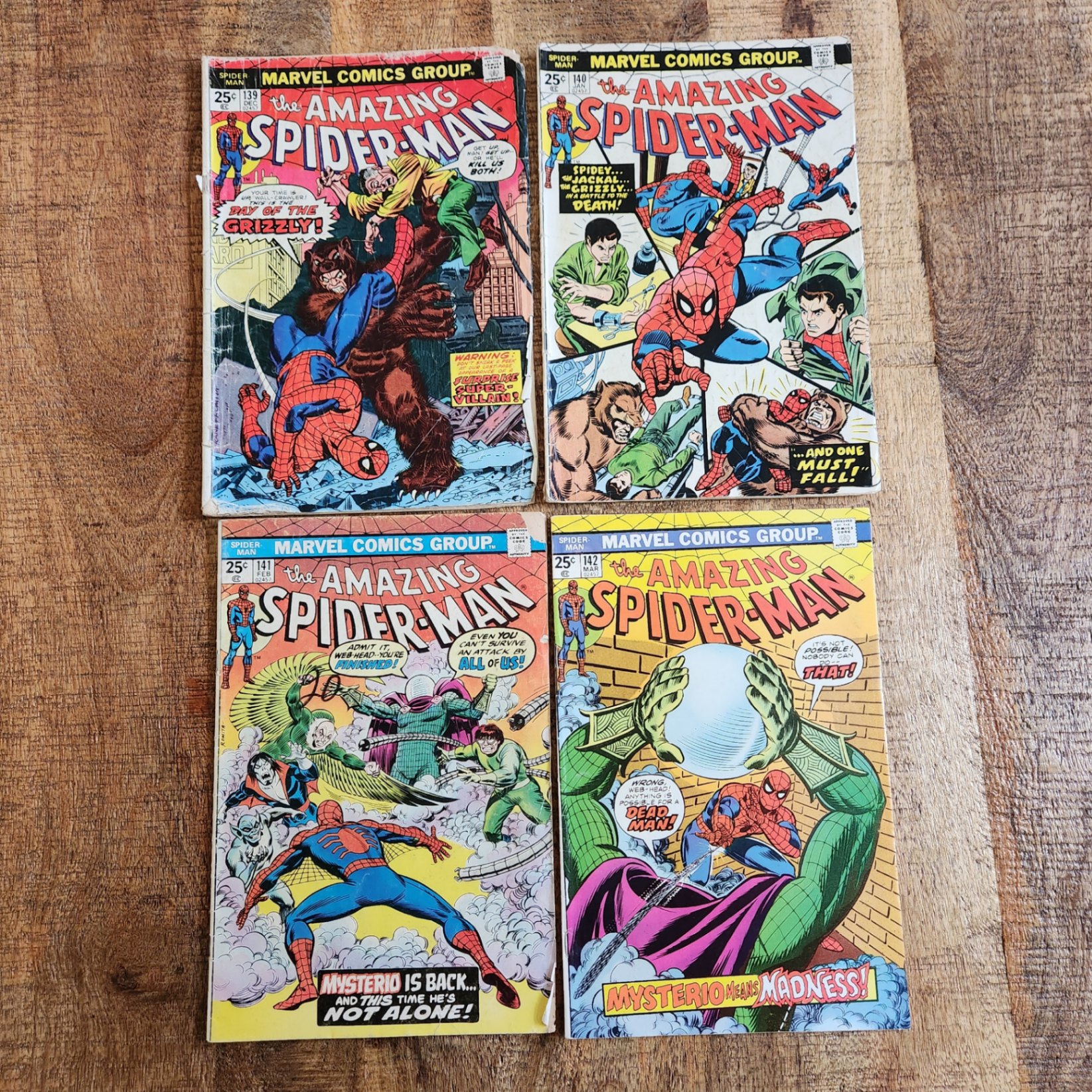Amazing Spiderman #139-142 - image 1 of 4