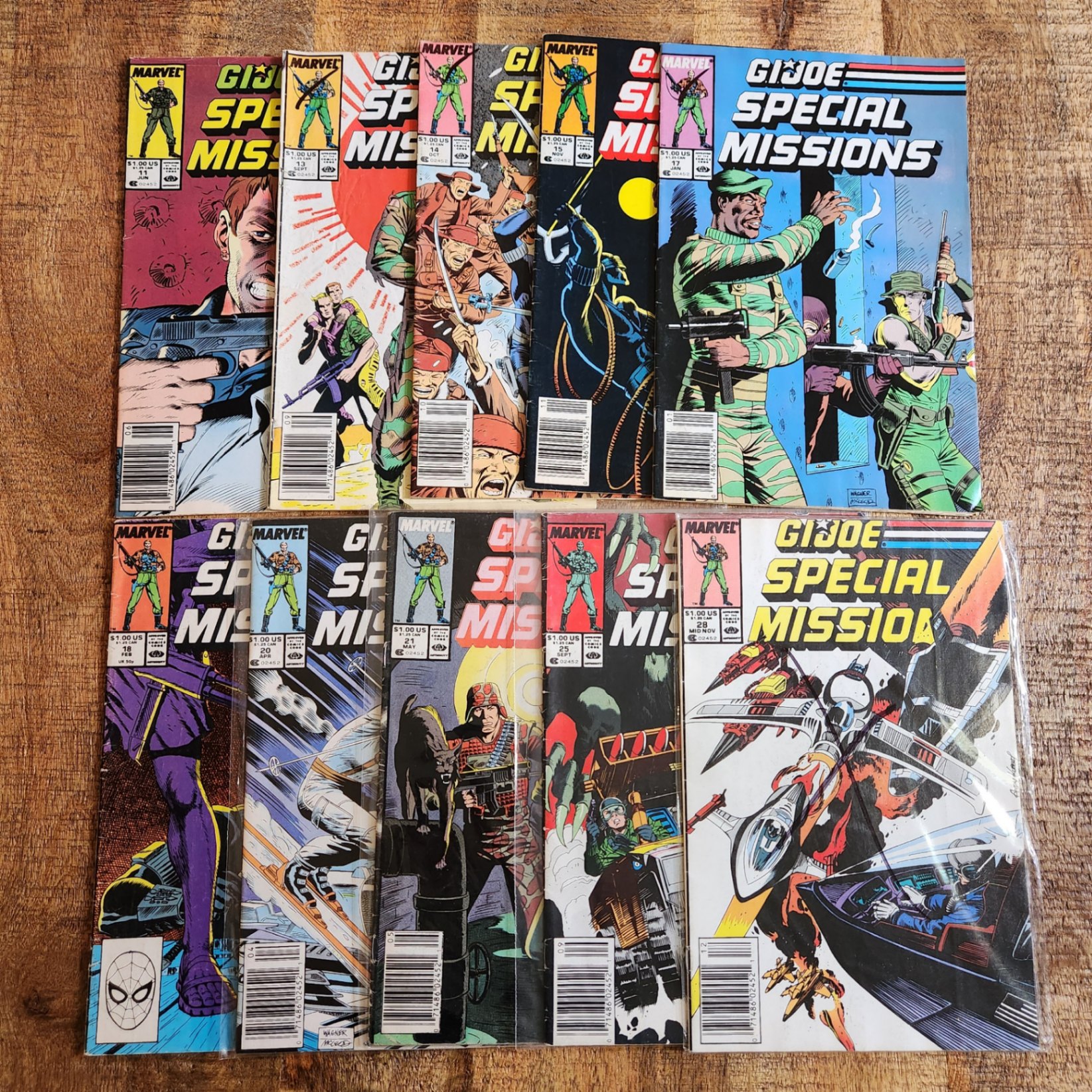 GI Joe Special Missions #11 13-15 17 18 20 21 25 28 - image 1 of 5