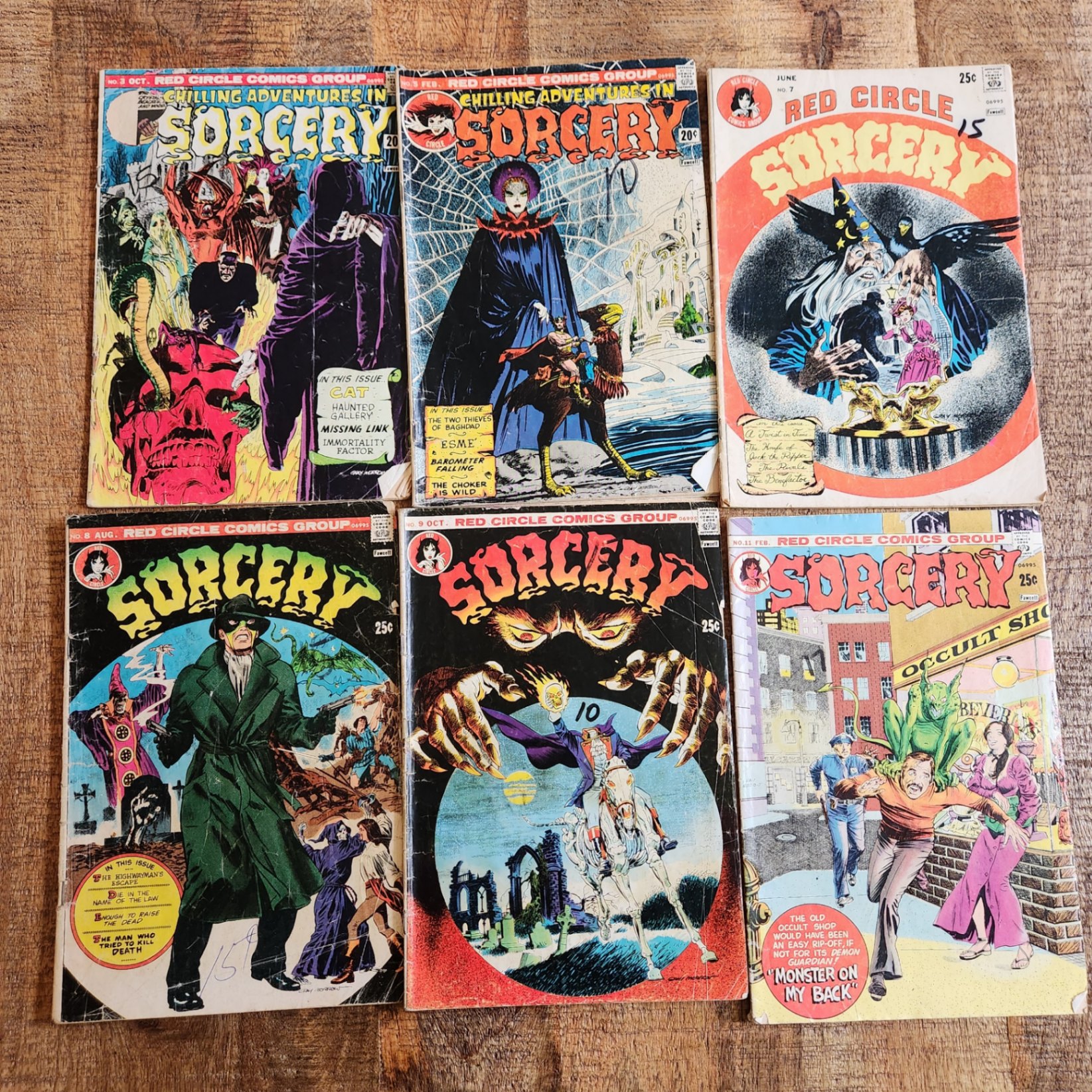 Red Circle Comics - Sorcery #3 5 7 8 9 11 - image 1 of 4