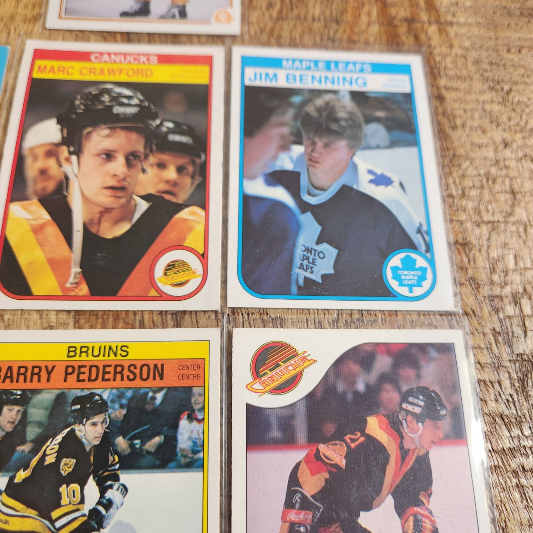 Former Canucks Hockey Cards x 7 - image 3 of 6