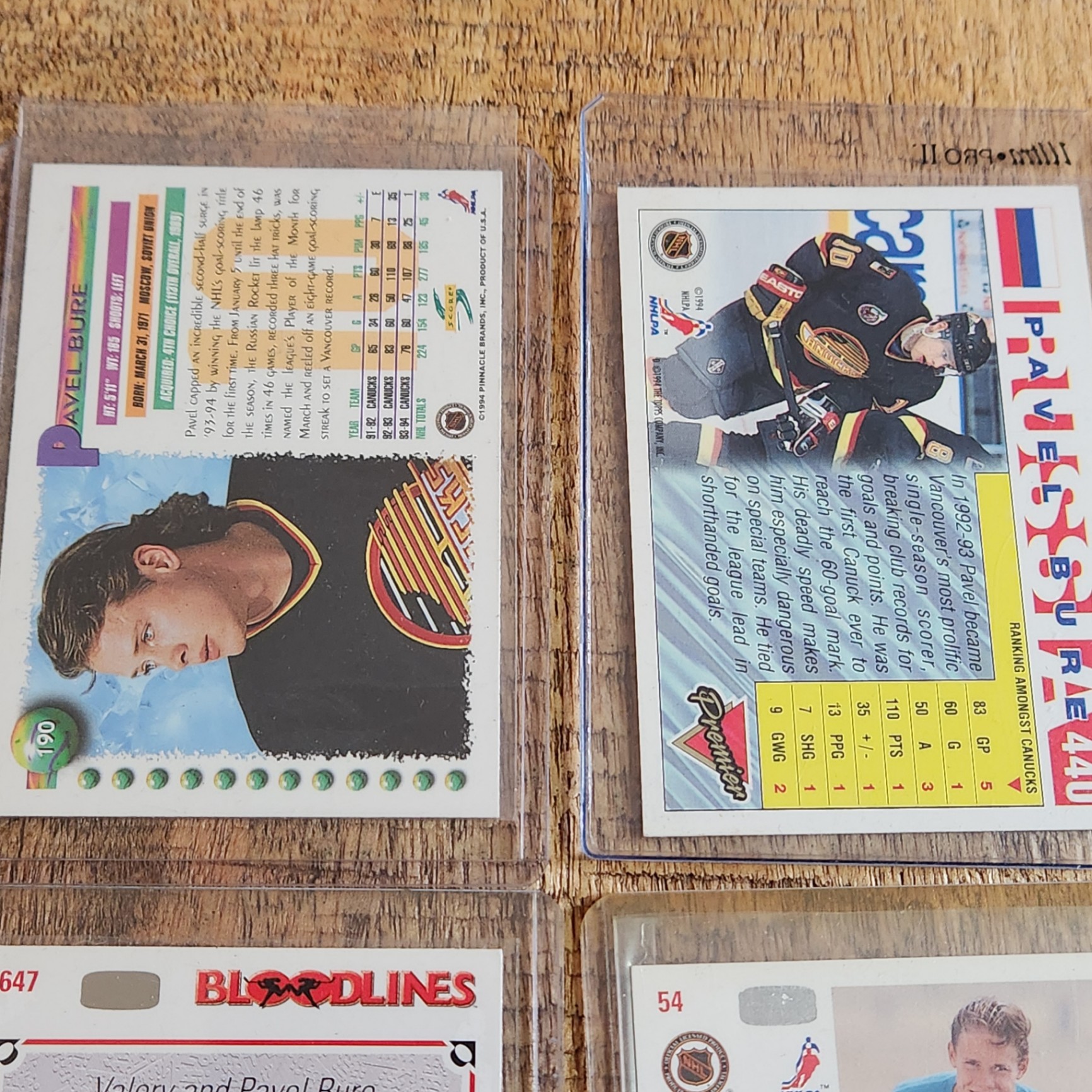 Pavel Bure Cards x 7 - image 6 of 7