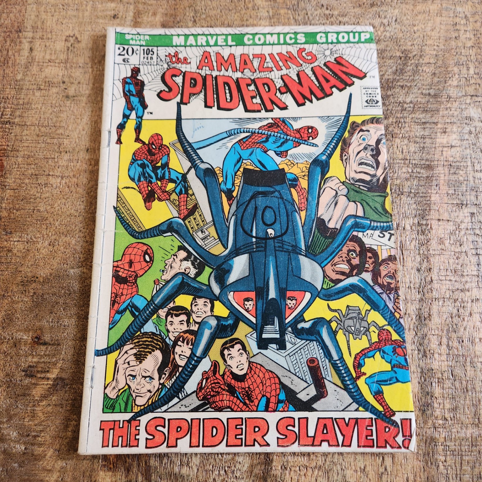 Amazing Spiderman #105 - image 1 of 3
