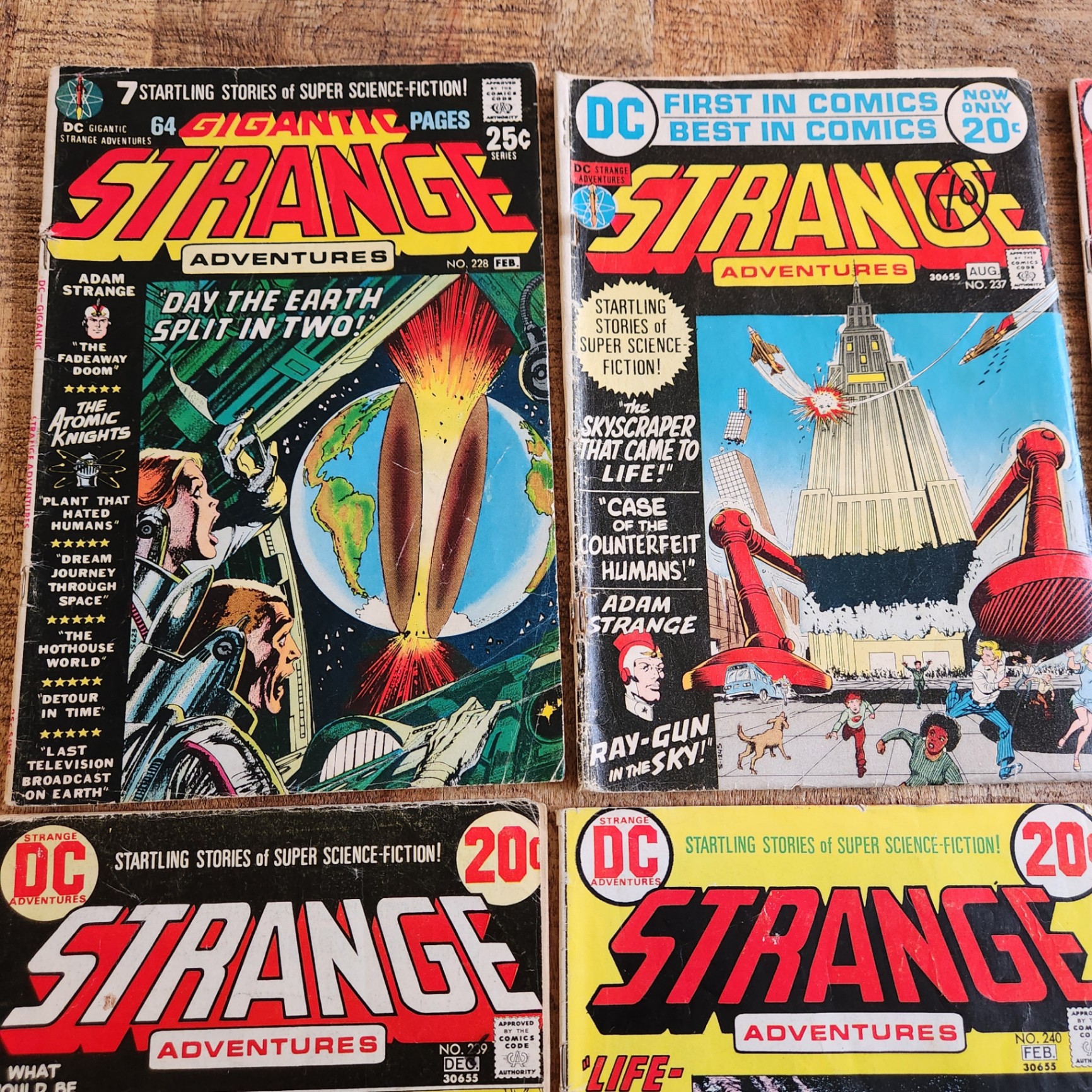 Strange Adventures #228 237-241 - image 2 of 4