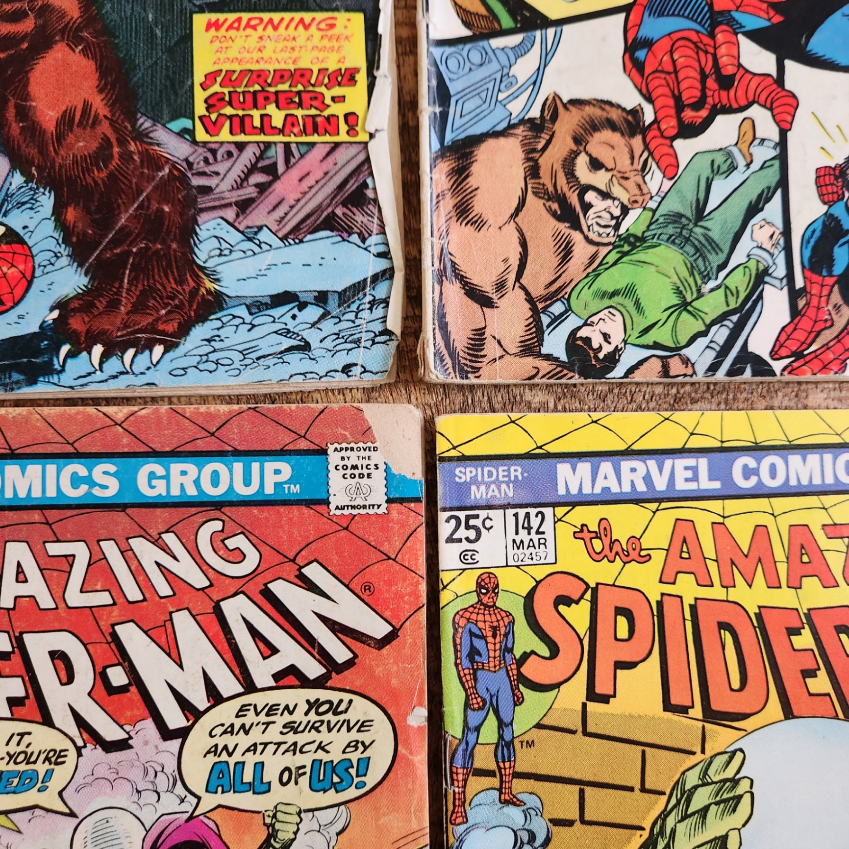 Amazing Spiderman #139-142 - image 2 of 4