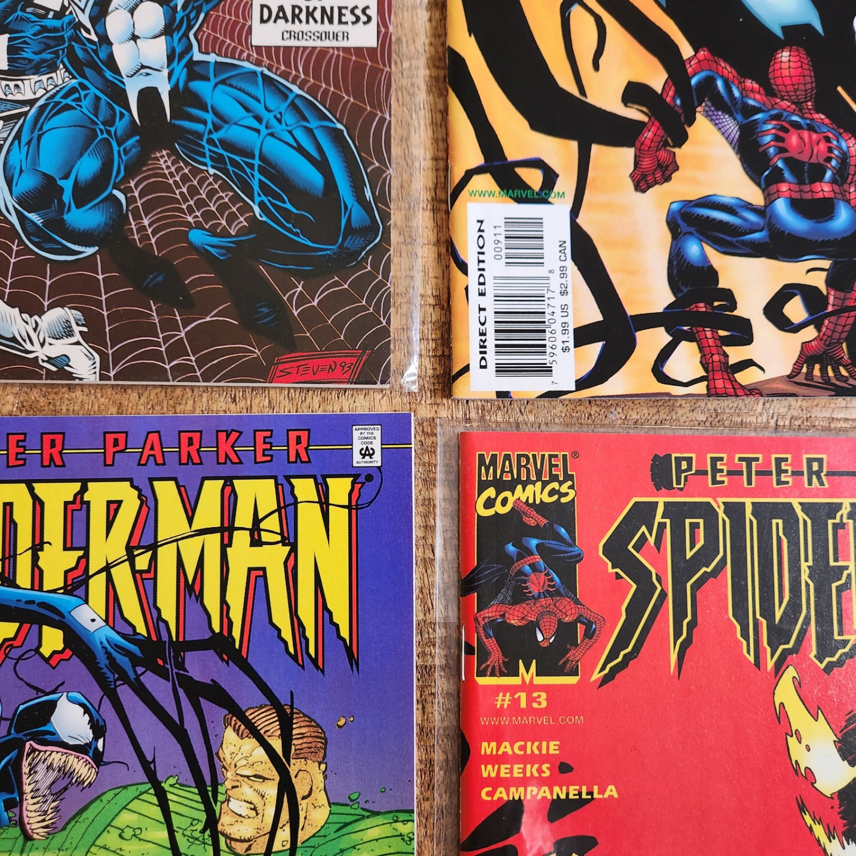 Peter Parker / Silver Sable - all Venom covers - image 2 of 3