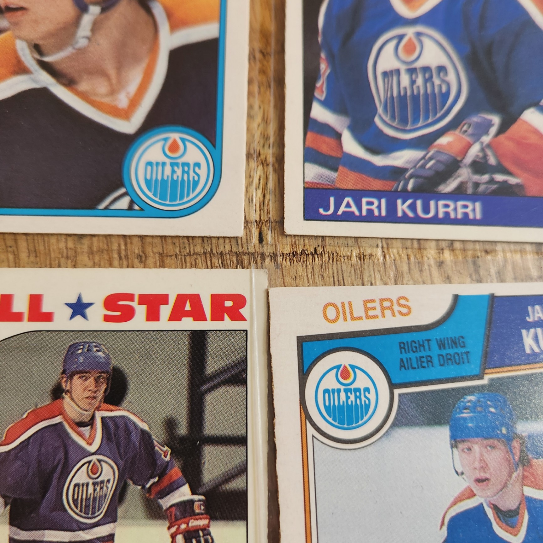 Jari Kurri Hockey Cards x 6 - image 2 of 4