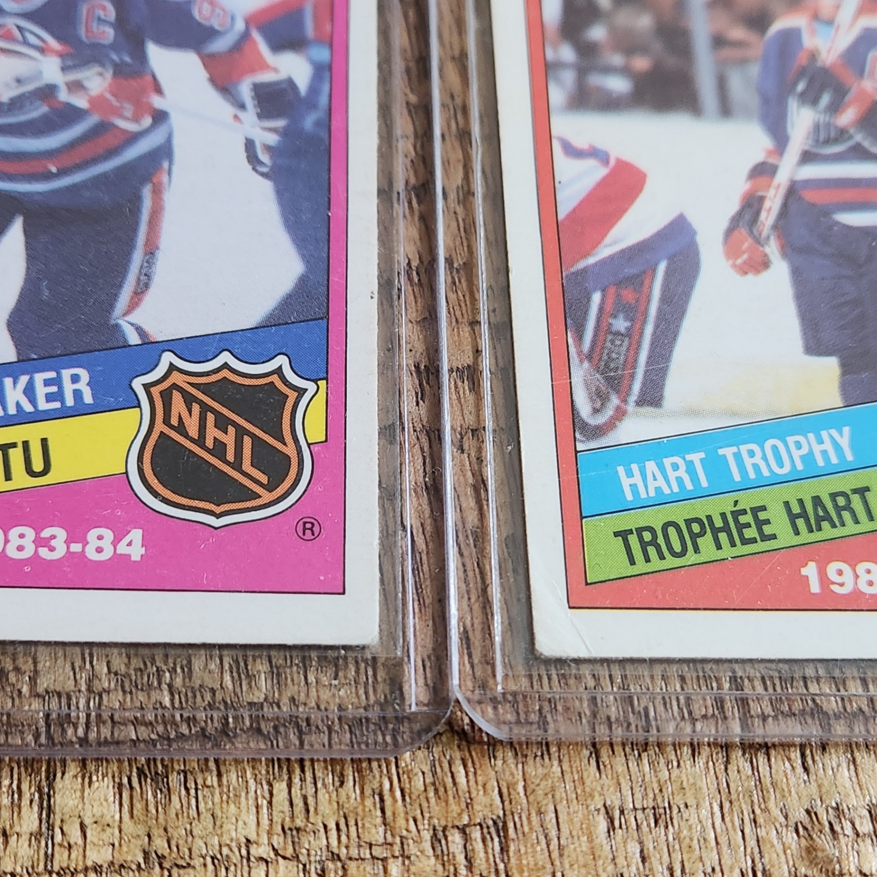 1983-84 Hockey Cards x 2 - image 2 of 4
