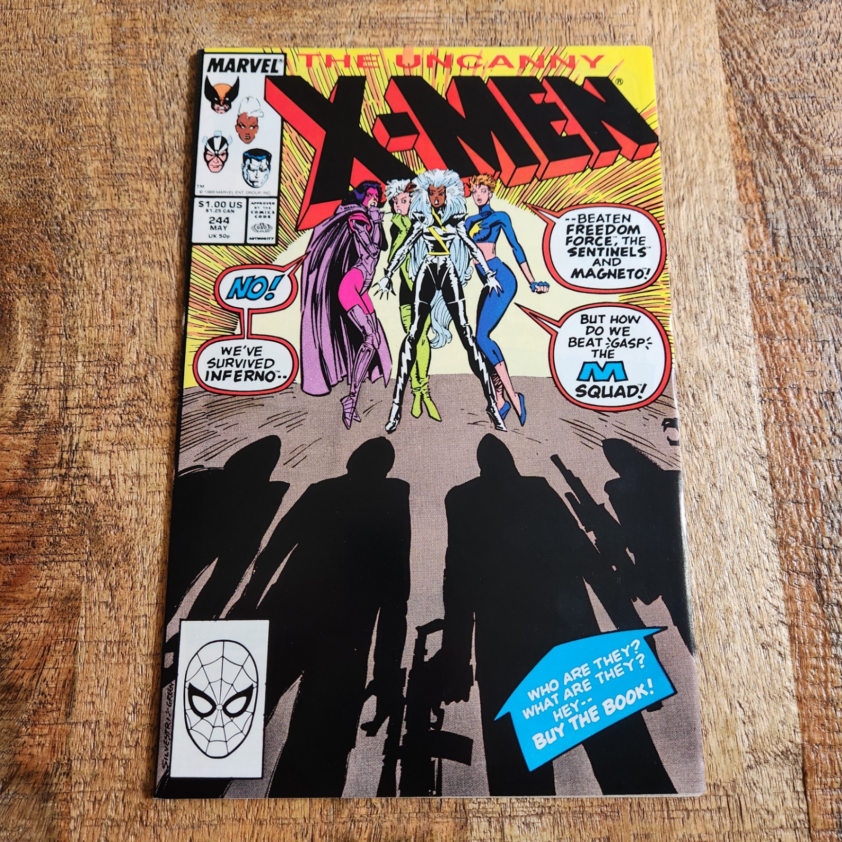 Uncanny X-Men #244 - image 1 of 3