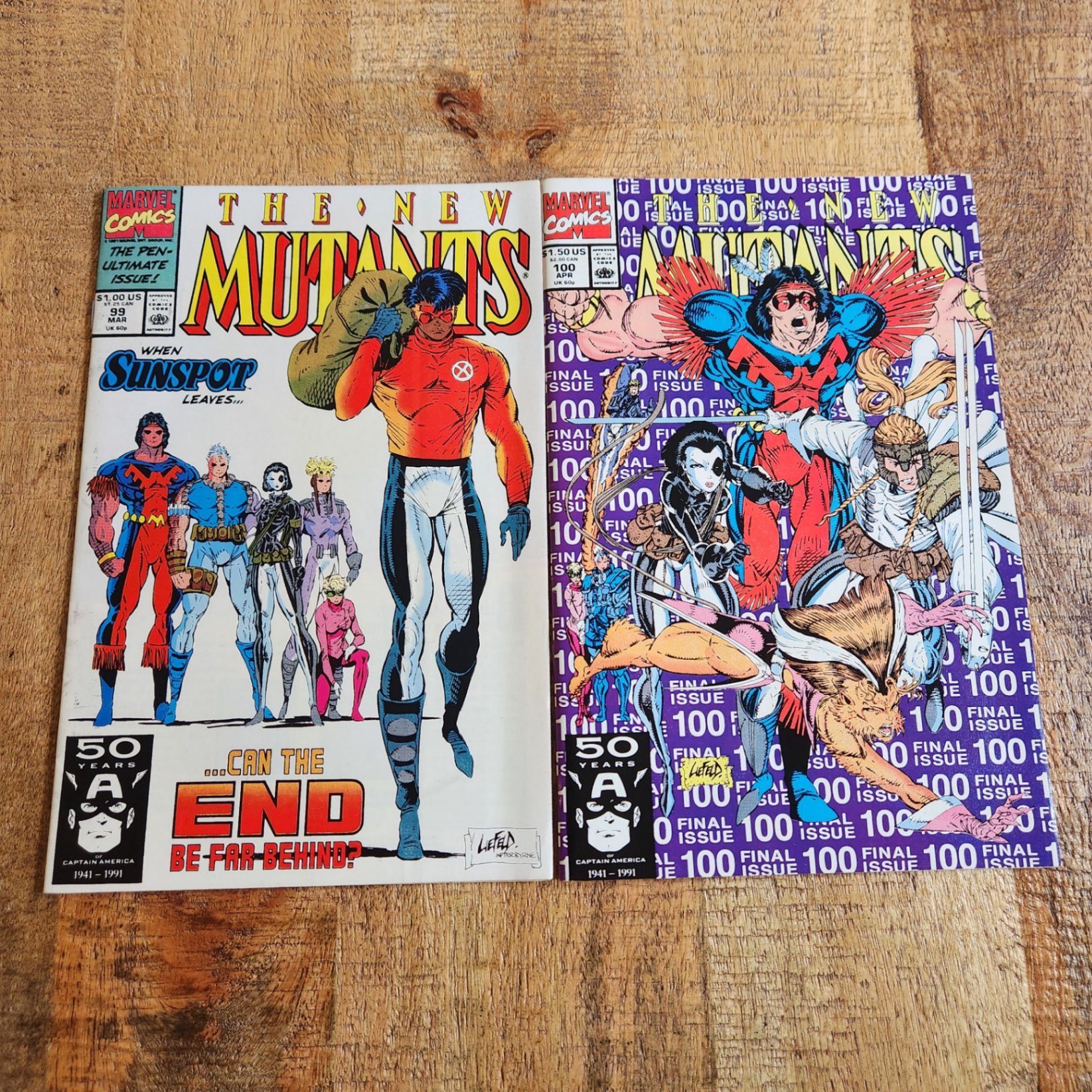 The New Mutants #99 and #100 - image 1 of 3