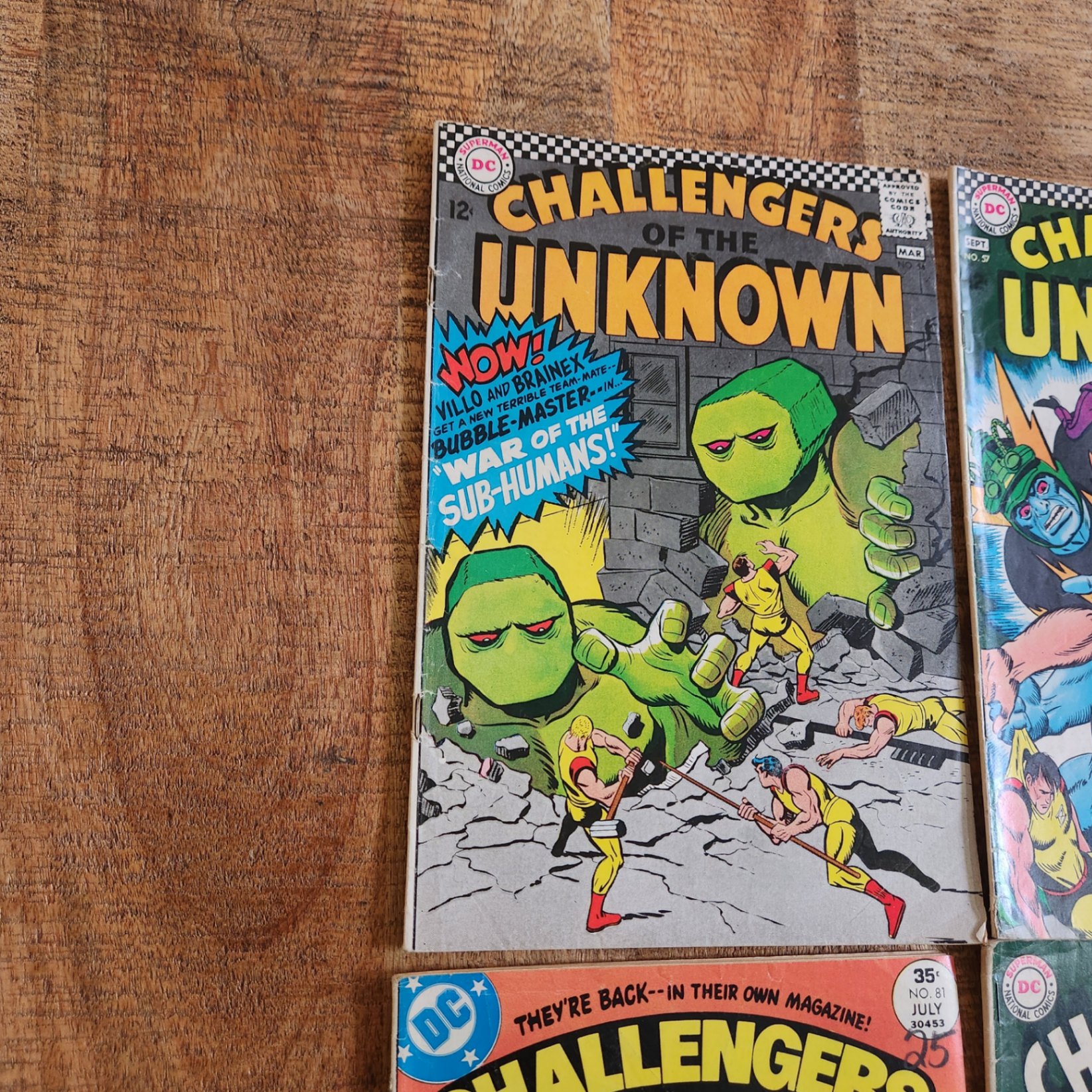 Challengers of the Unknown #54 57 64 81 - image 3 of 5