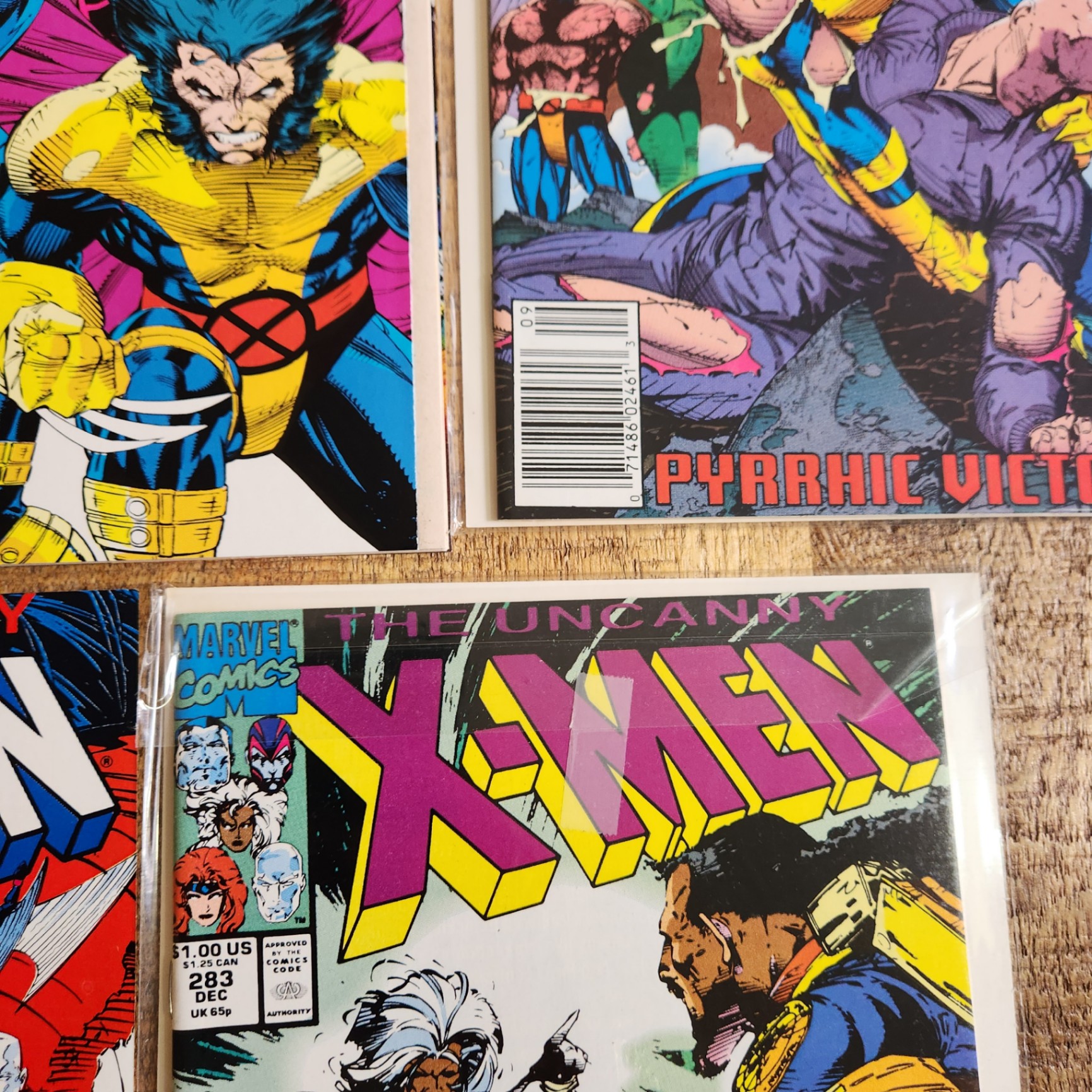 Uncanny X-Men #274 275 280 283 284 - image 3 of 5