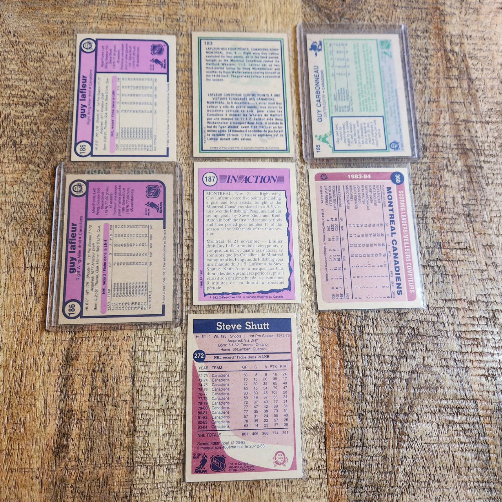 Montreal Canadiens Hockey Cards x 7 - image 4 of 5