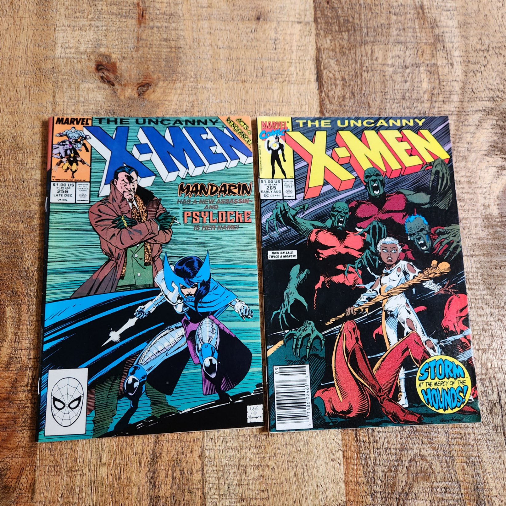 Uncanny X-Men #256 and #265 - image 1 of 4