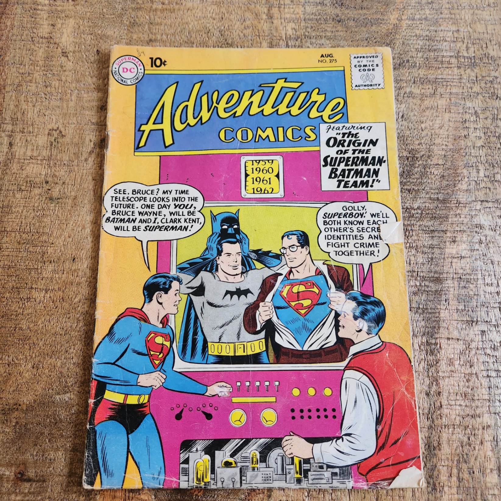 Adventure Comics #275 - image 1 of 3