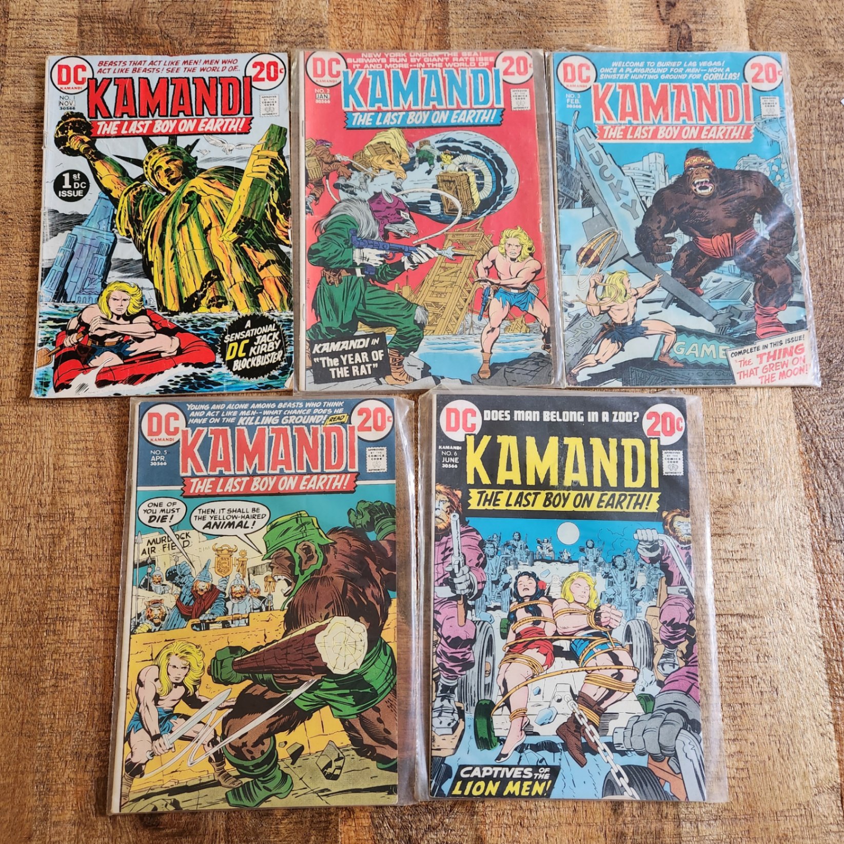 Kamandi #1 2 3 5 6 - image 1 of 4