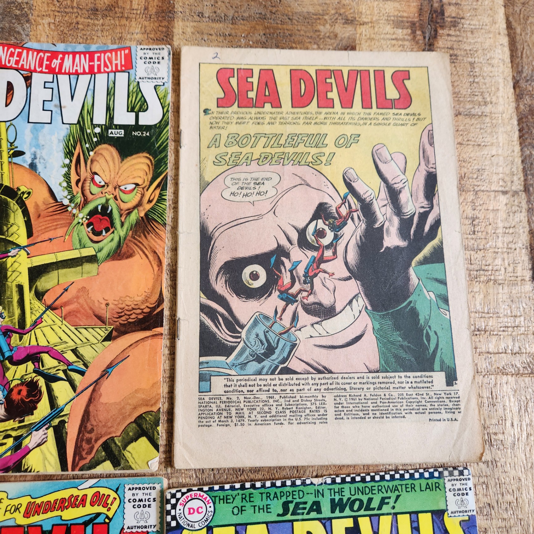 Sea Devils #2 24 25 33 - image 2 of 3