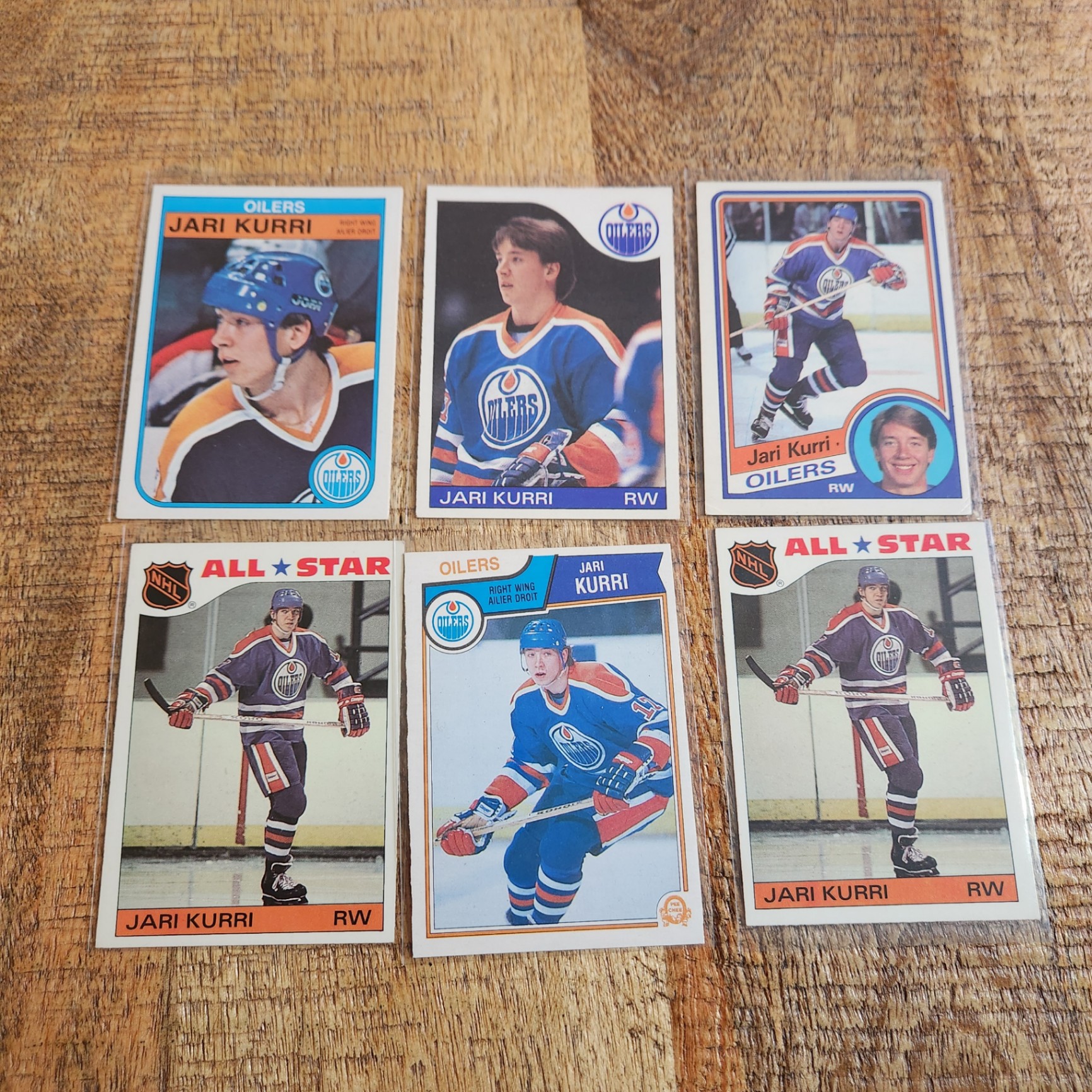 Jari Kurri Hockey Cards x 6 - image 1 of 4