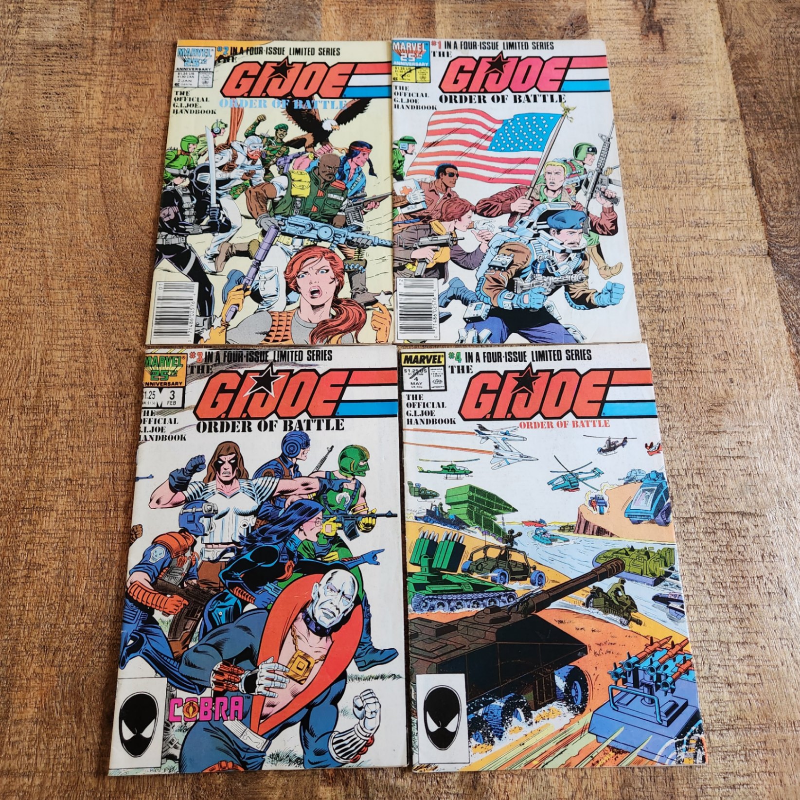 GI Joe Order of Battle Miniseries #1-4 - image 1 of 3