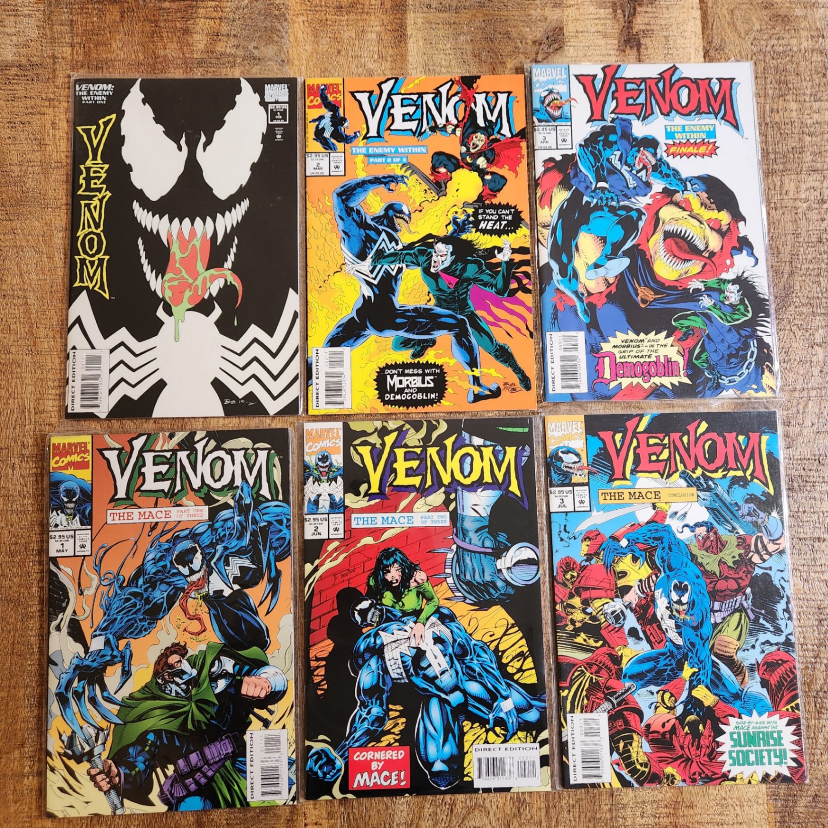 Venom The Enemy Within & The Mace #1-3 - image 1 of 4