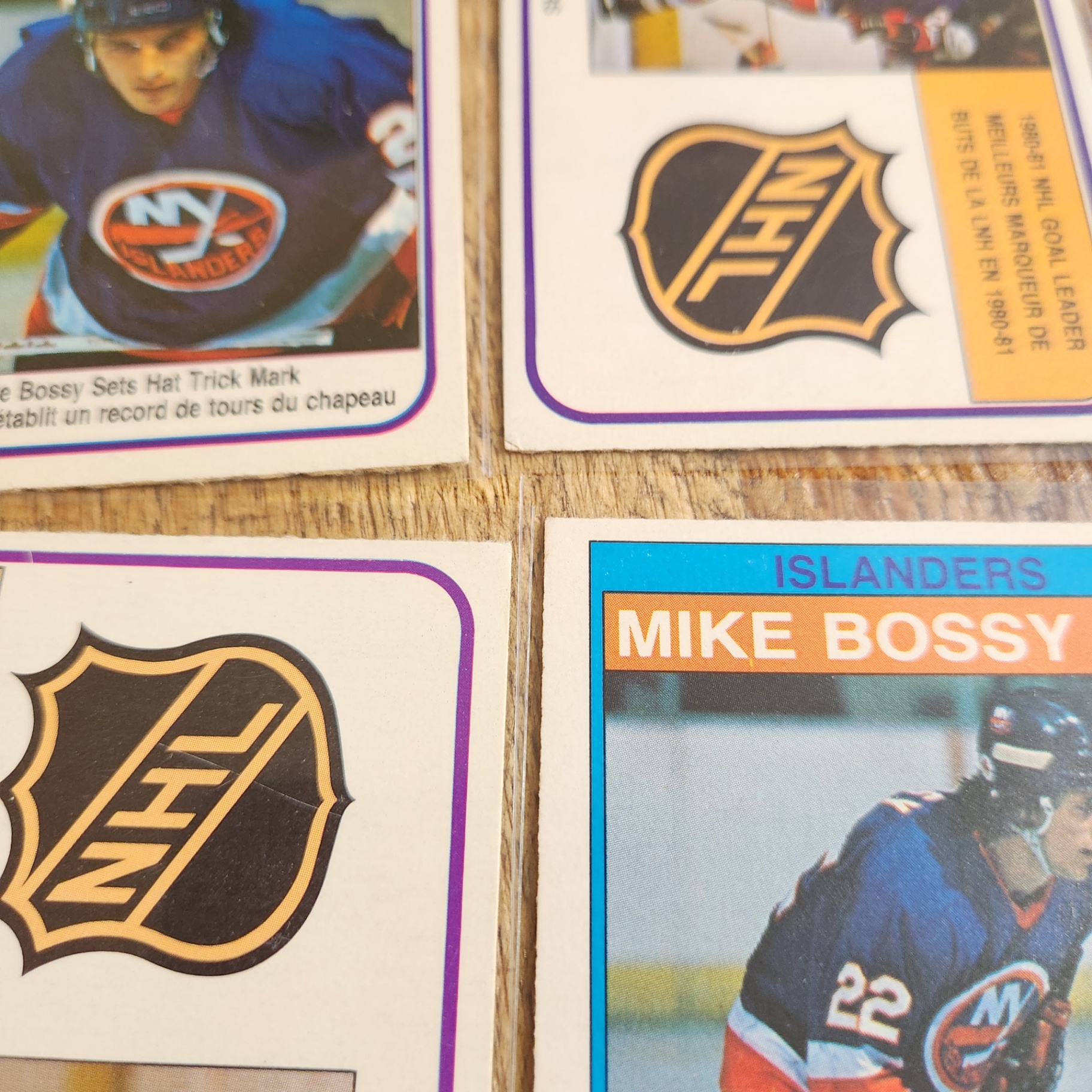 Mike Bossy Hockey Cards x 6 - image 2 of 6