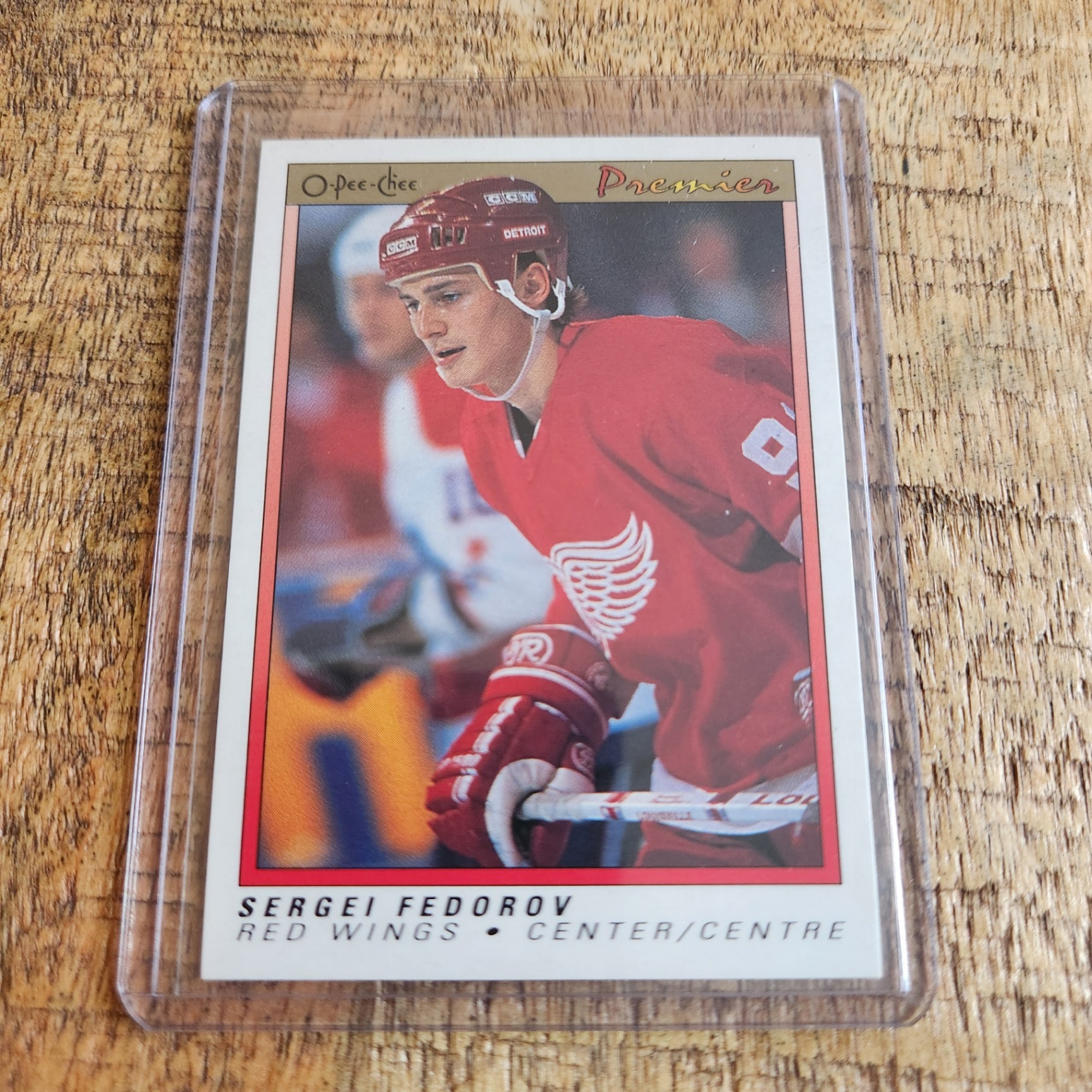 Sergei Fedorov Rookie Card - image 1 of 2