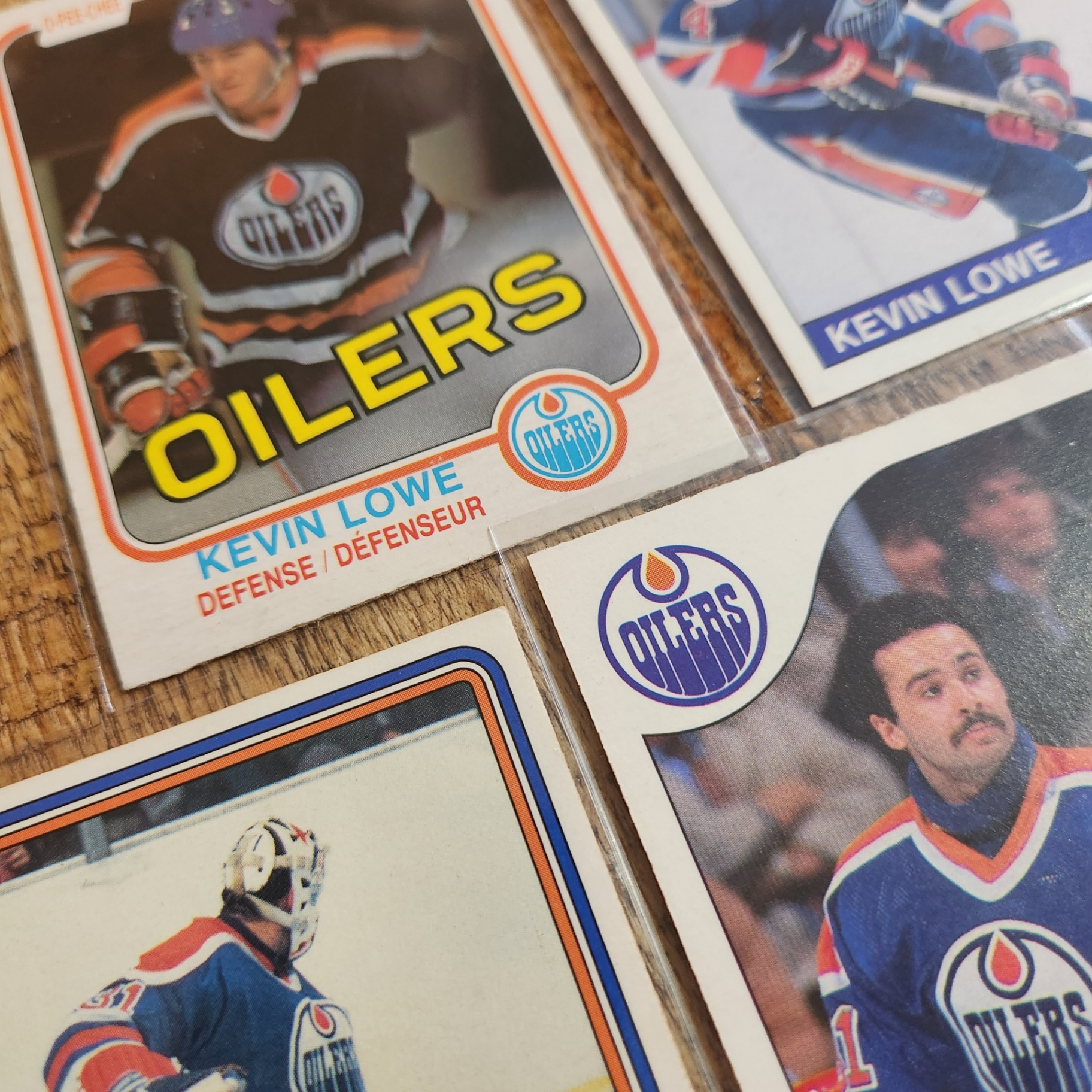 Edmonton Oilers Hockey Cards x 5 - image 2 of 4