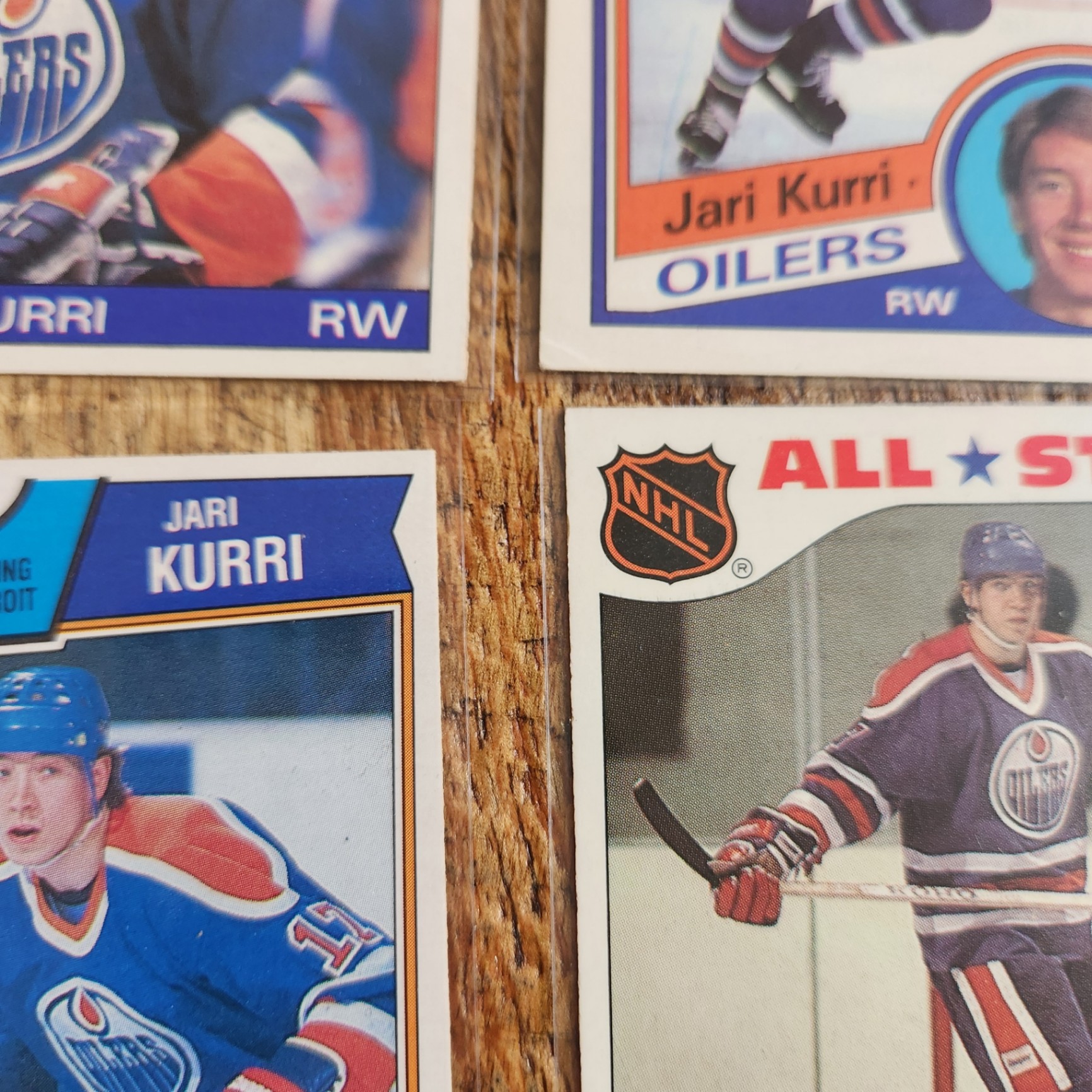 Jari Kurri Hockey Cards x 6 - image 3 of 4